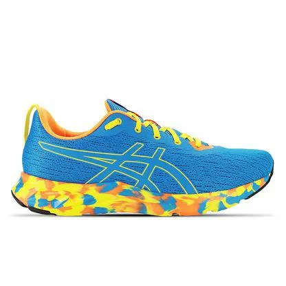 Tênis ASICS Versablast 2 SE - Masculino - Azul com Amarelo e Laranja