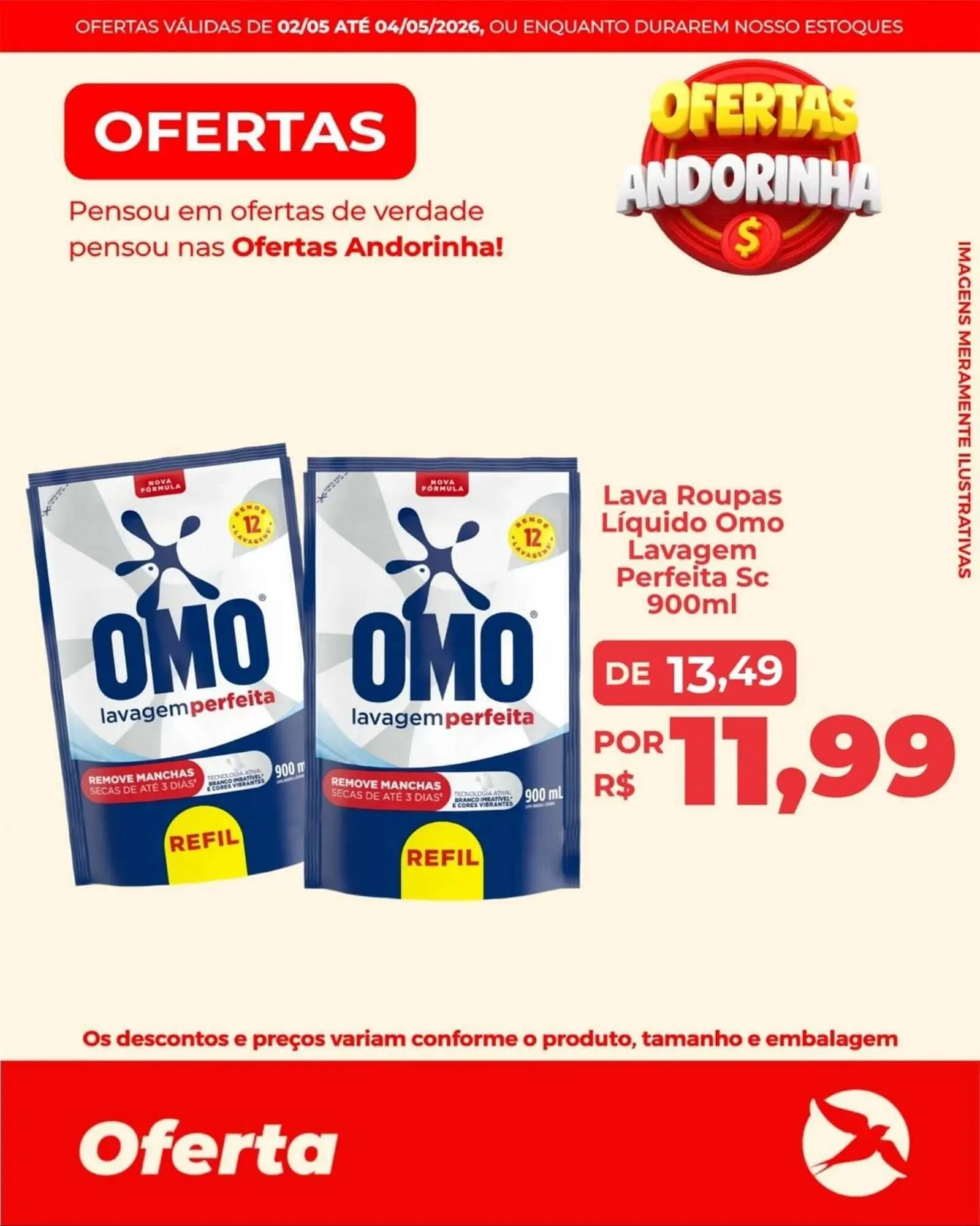 Encarte de Folheto Andorinha Hipermercado 1 de maio até 4 de maio 2026 - Pagina 16