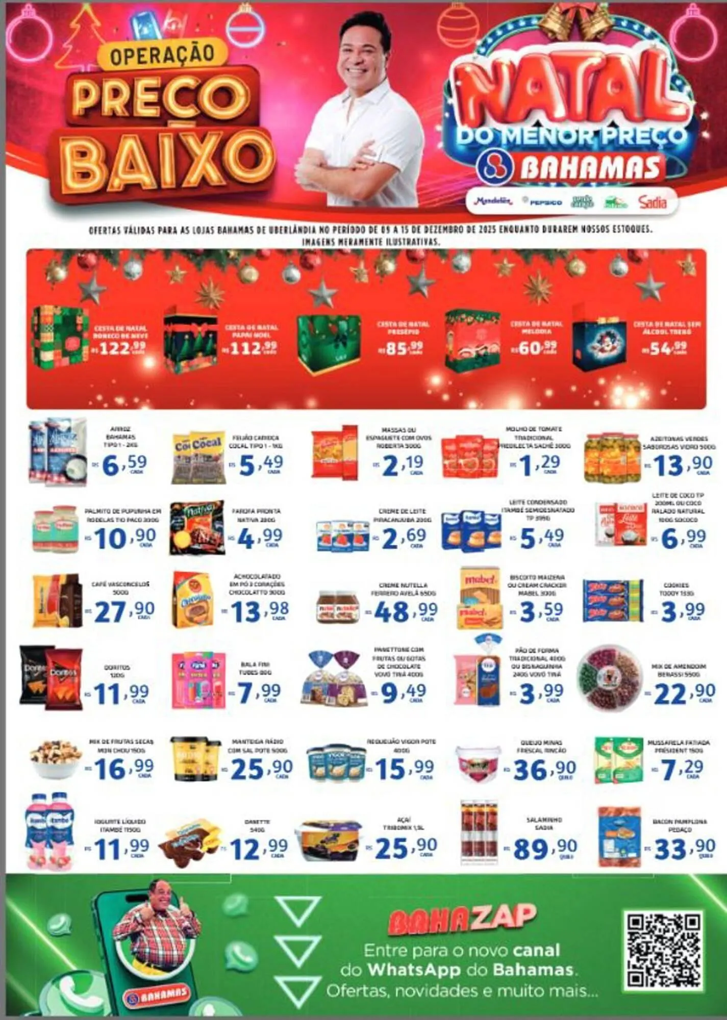 Encarte de Catálogo Bahamas Supermercados 10 de dezembro até 15 de dezembro 2025 - Pagina 1