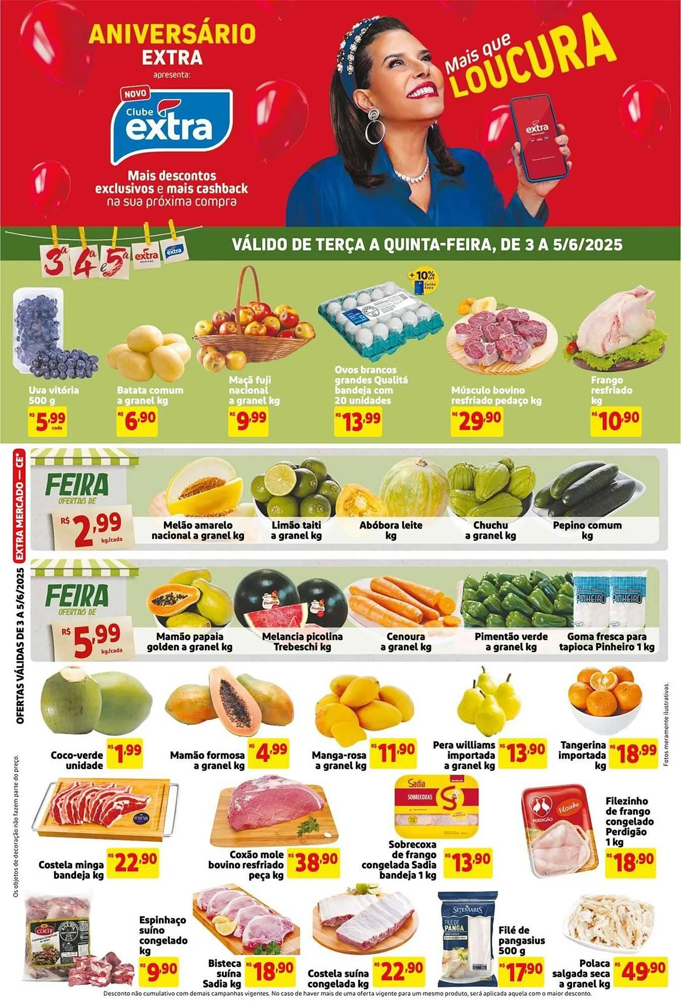 Encarte de Catálogo Extra 3 de junho até 5 de junho 2025 - Pagina 1