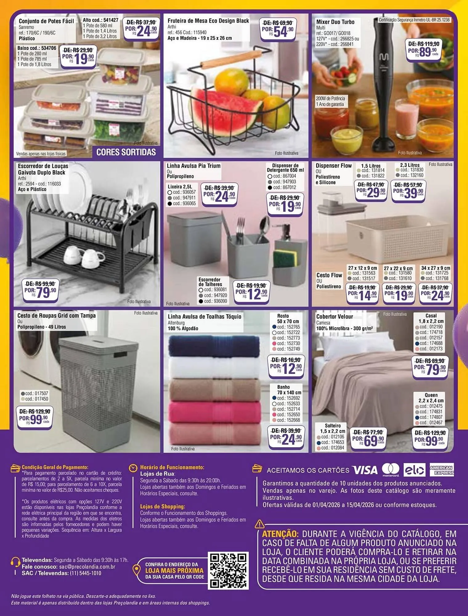 Encarte de Catálogo Preçolândia 13 de abril até 15 de abril 2026 - Pagina 2