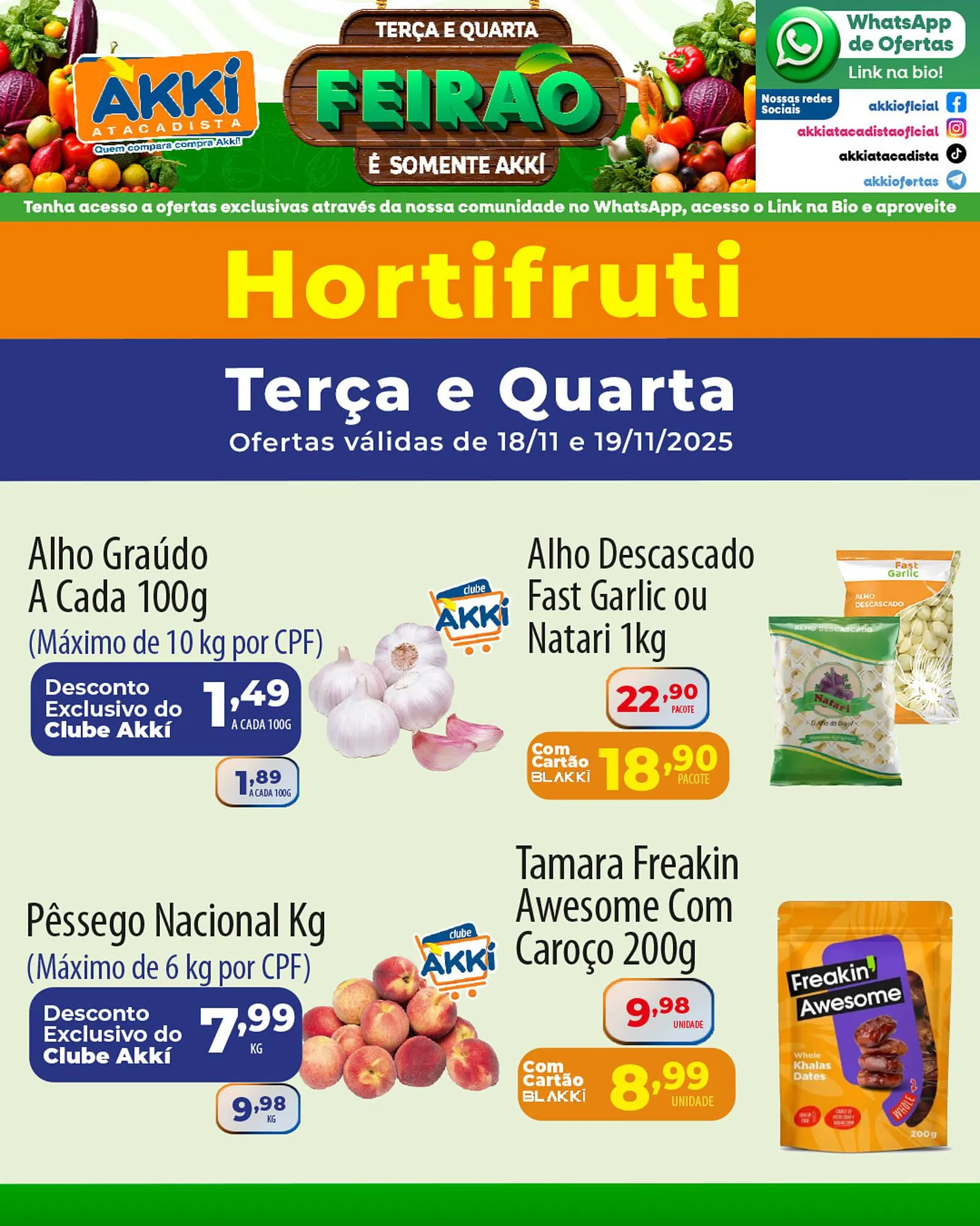 Encarte de Folheto Akki Atacadista 18 de novembro até 19 de novembro 2025 - Pagina 2