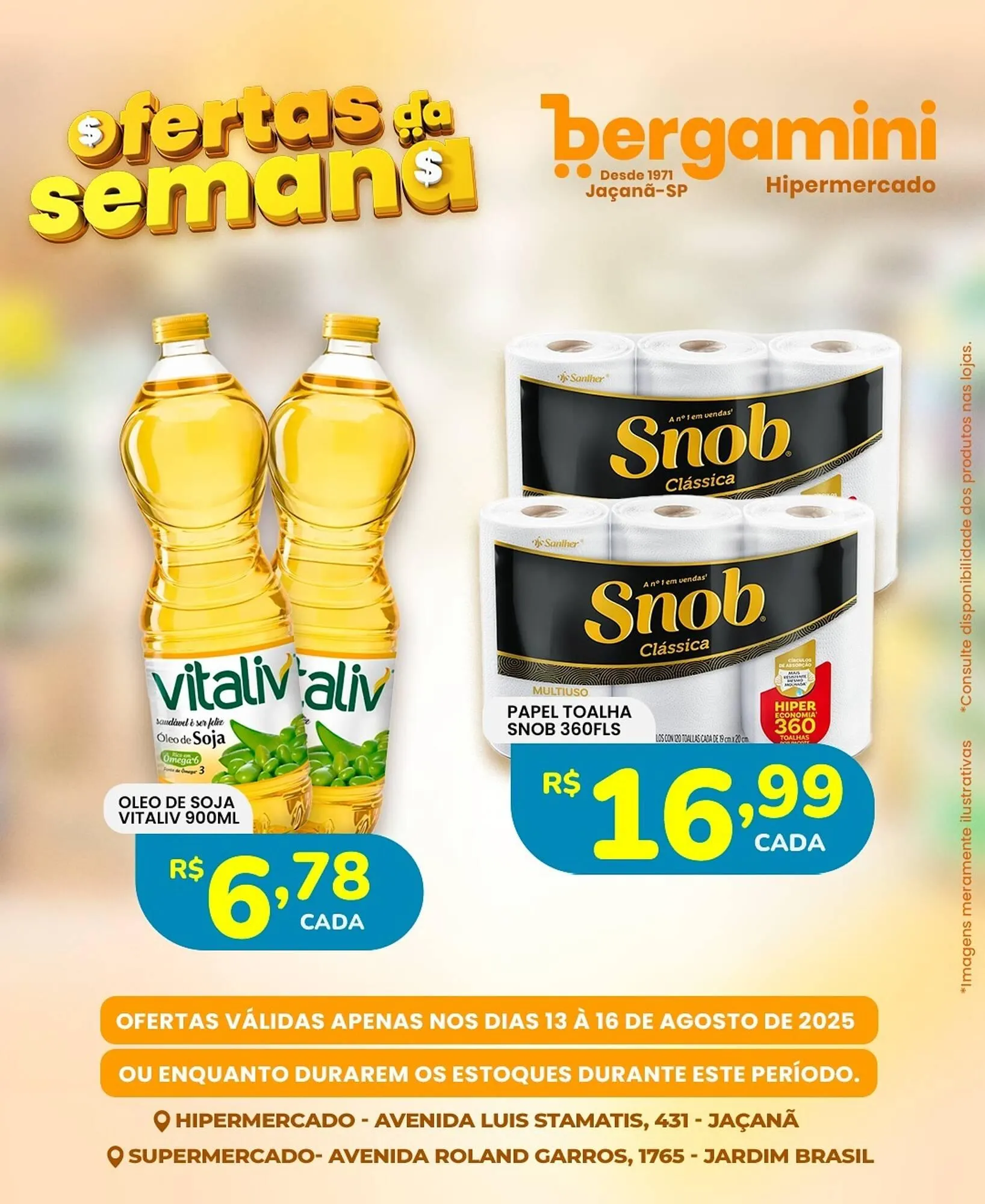 Encarte de Catálogo Supermercado Bergamini 13 de agosto até 16 de agosto 2025 - Pagina 5
