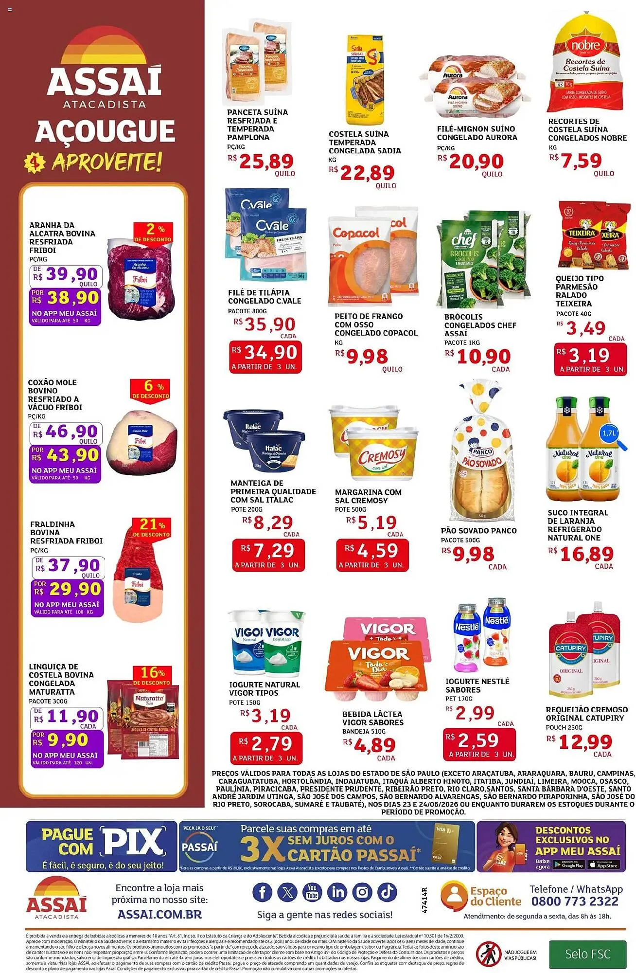 Encarte de Encarte Assaí Atacadista 23 de junho até 24 de junho 2026 - Pagina 2