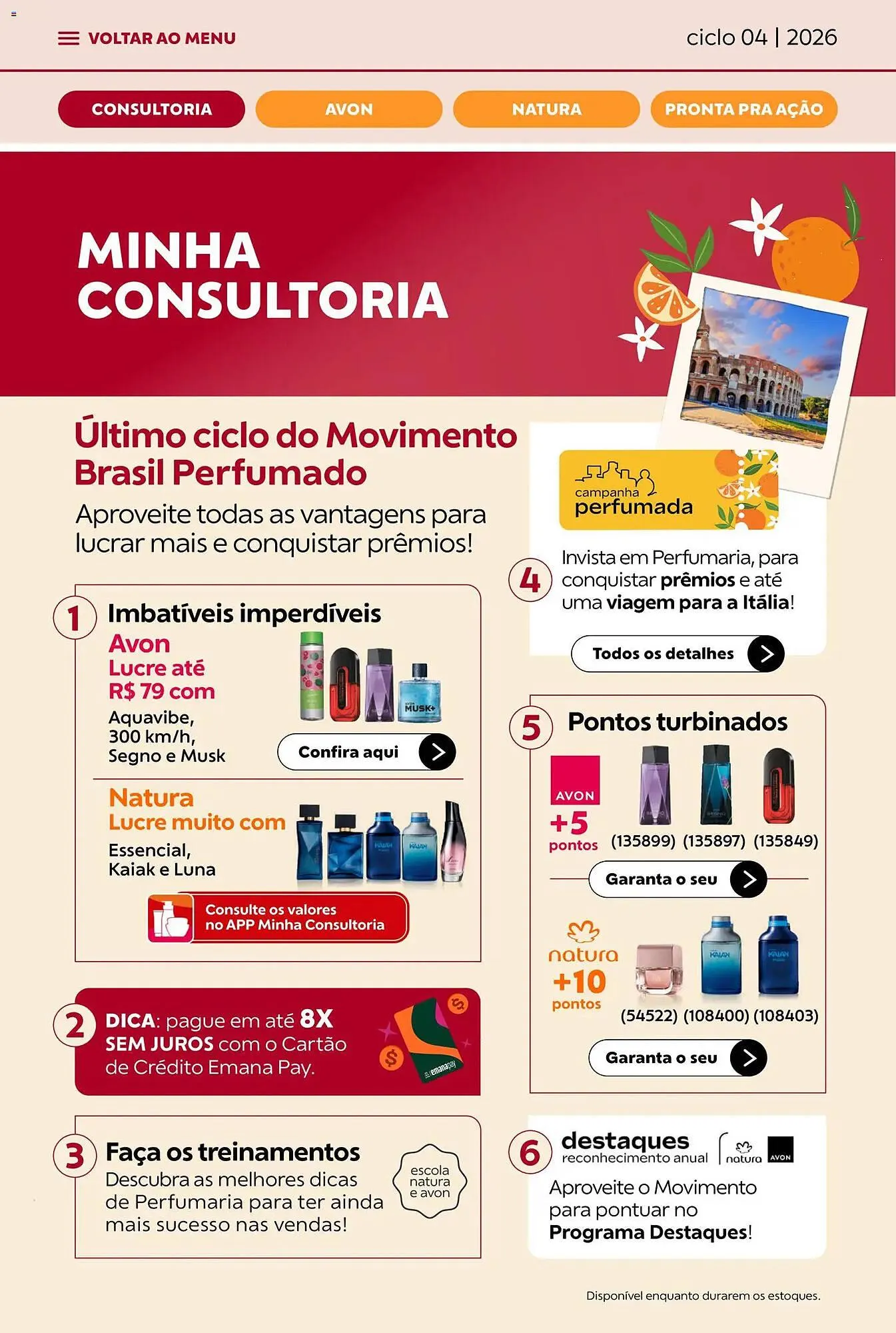 Encarte de Catálogo Avon 18 de fevereiro até 17 de março 2026 - Pagina 3