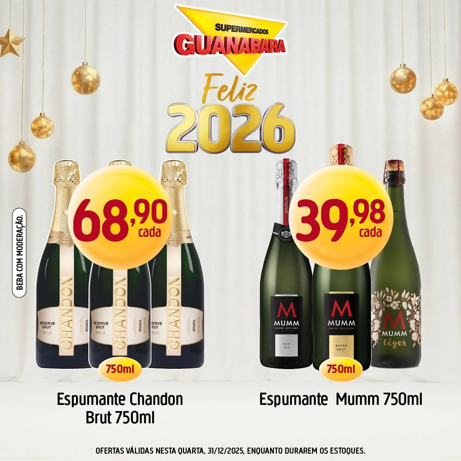 Encarte de Encarte Supermercados Guanabara 31 de dezembro até 31 de dezembro 2025 - Pagina 1