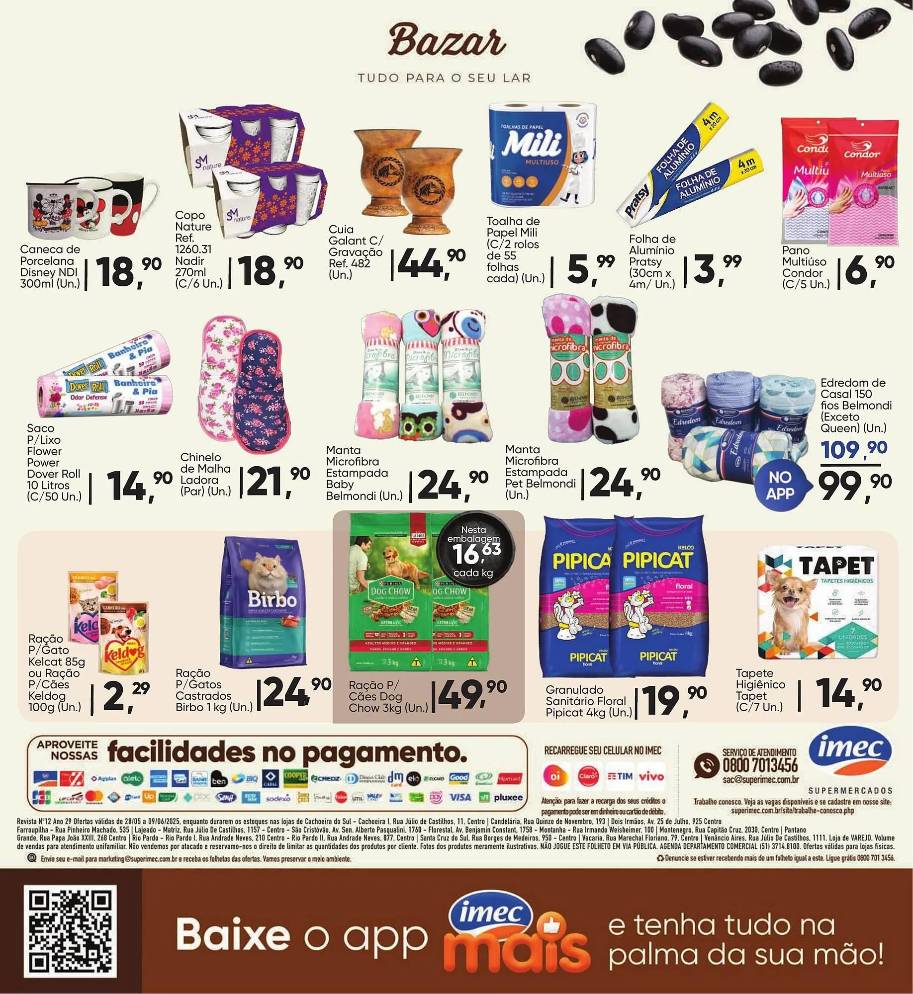 Encarte de Catálogo Imec Supermercados 28 de maio até 9 de junho 2025 - Pagina 16