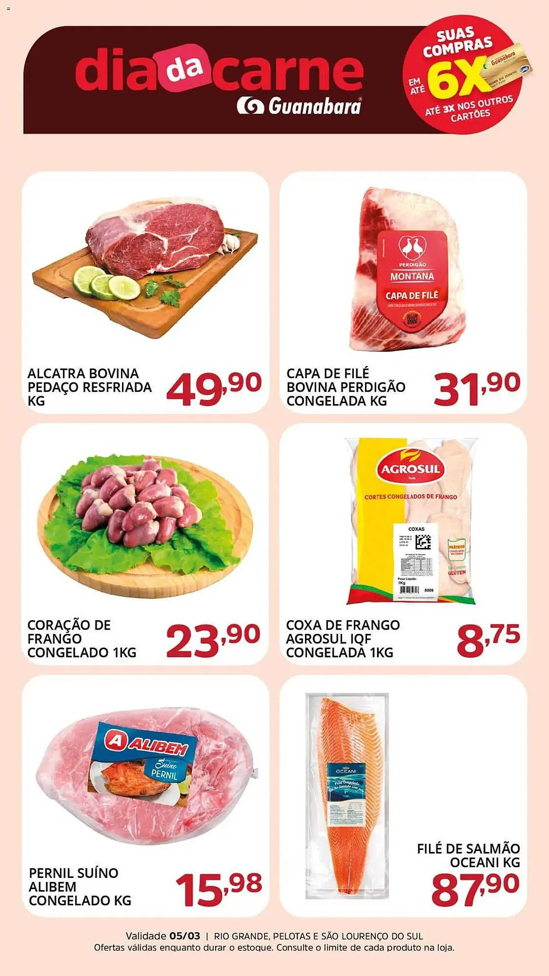 Encarte de Encarte Supermercados Guanabara 5 de março até 5 de março 2026 - Pagina 1