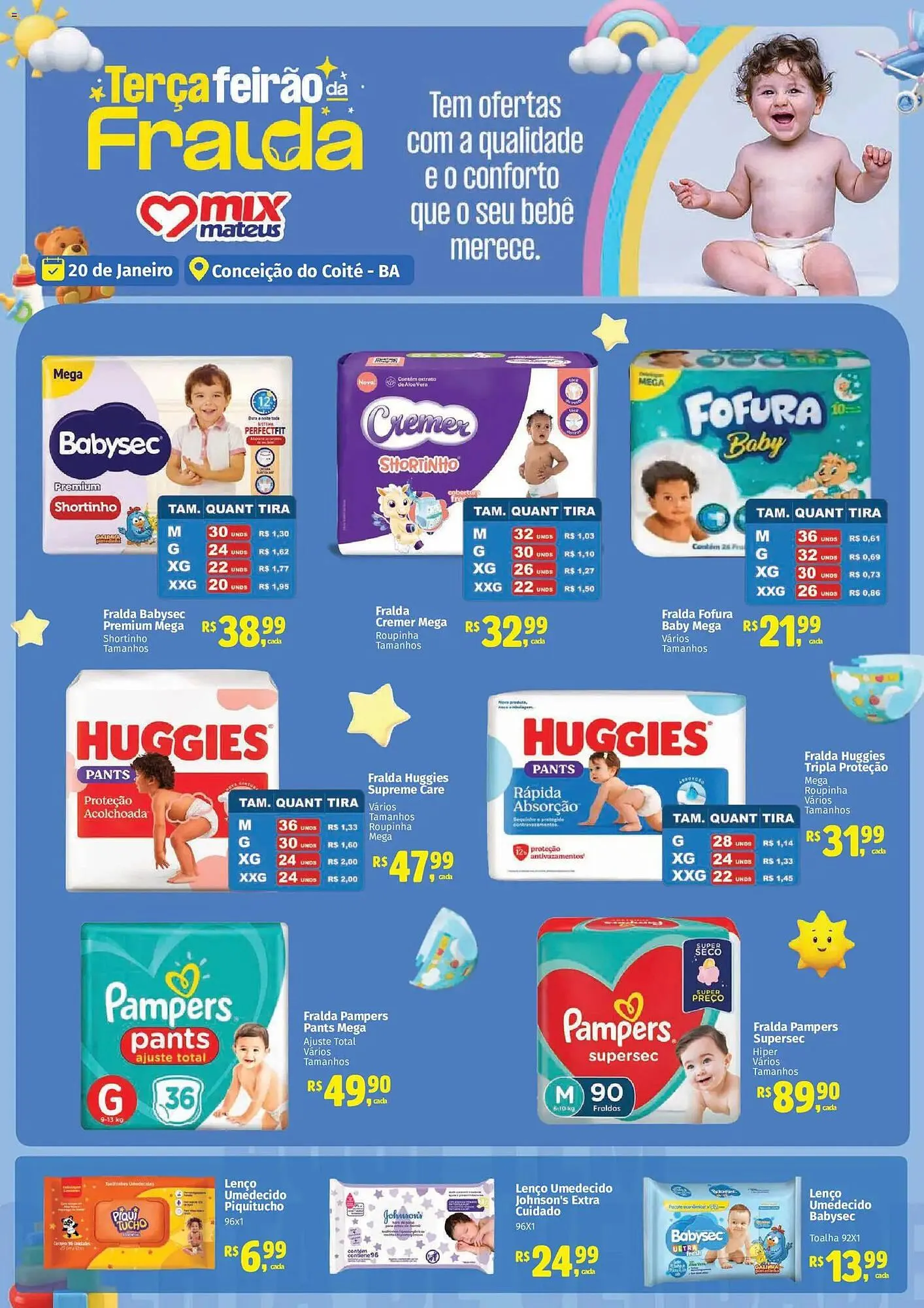 Encarte de Catálogo Supermercados Mateus 20 de janeiro até 20 de janeiro 2026 - Pagina 1