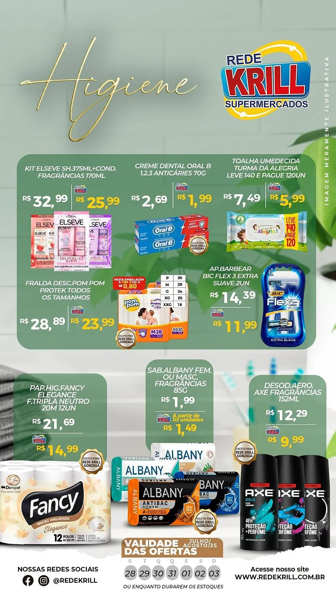 Encarte de Catálogo Rede Krill 28 de julho até 3 de agosto 2025 - Pagina 2