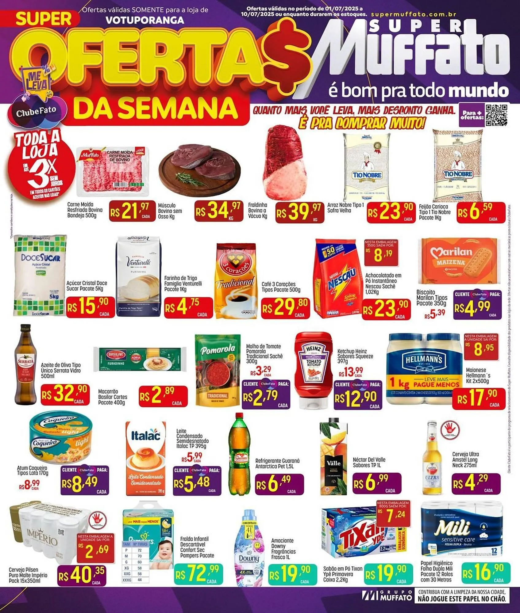 Encarte de Catálogo Muffato 1 de julho até 10 de julho 2025 - Pagina 1