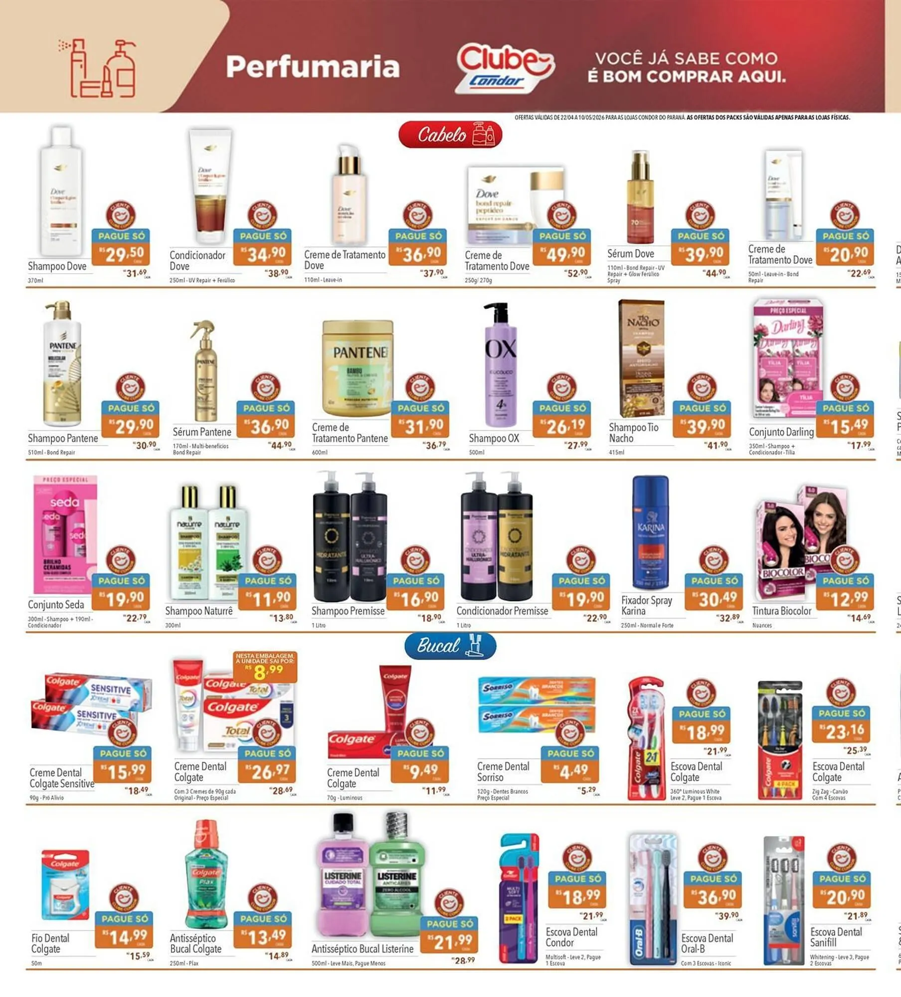 Encarte de Catálogo Supermercados Condor 22 de abril até 10 de maio 2026 - Pagina 20