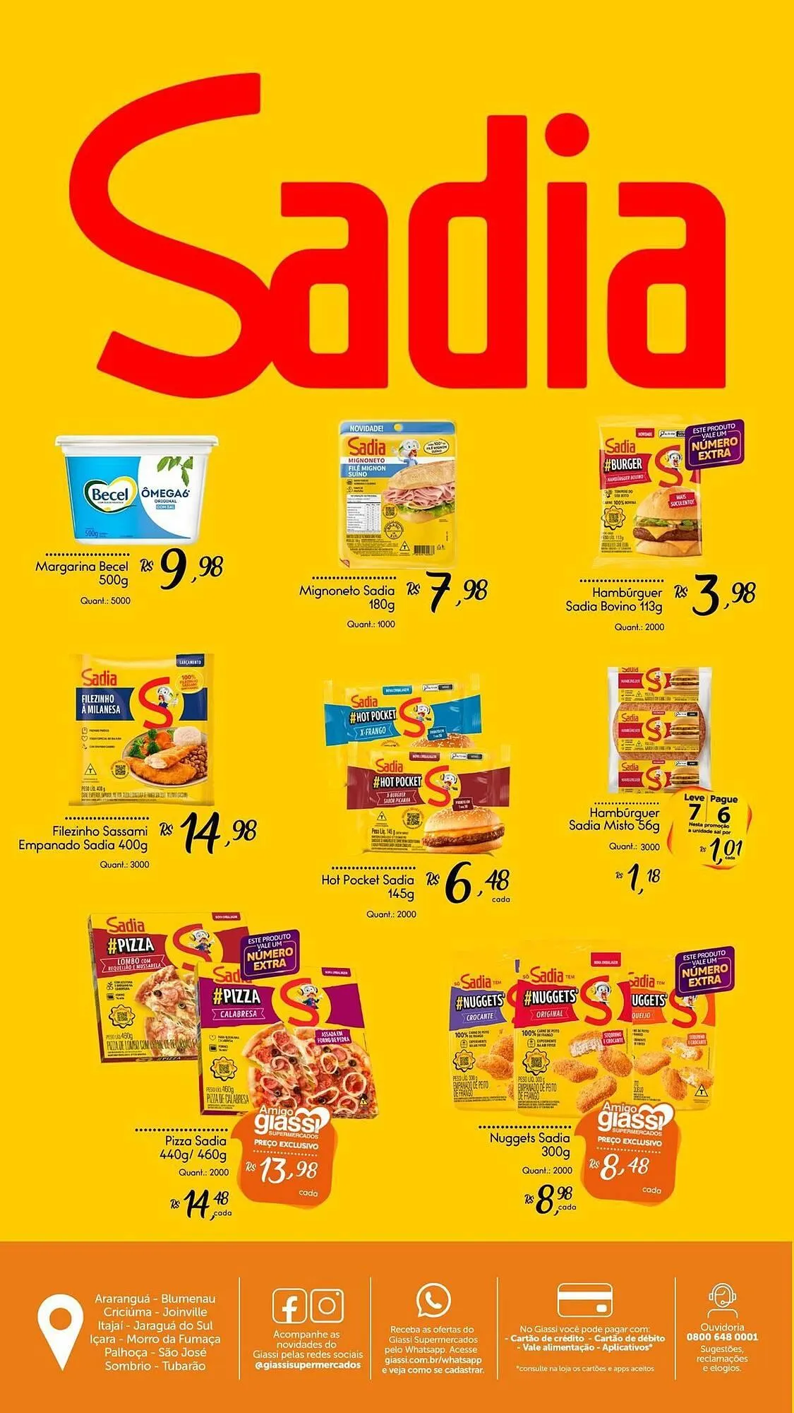 Encarte de Catálogo Giassi Supermercados 4 de julho até 17 de julho 2025 - Pagina 27