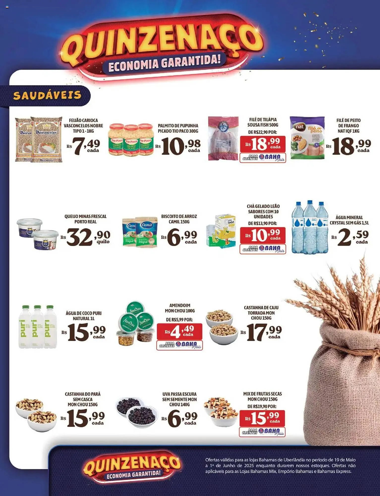 Encarte de Catálogo Bahamas Supermercados 19 de maio até 2 de junho 2025 - Pagina 6
