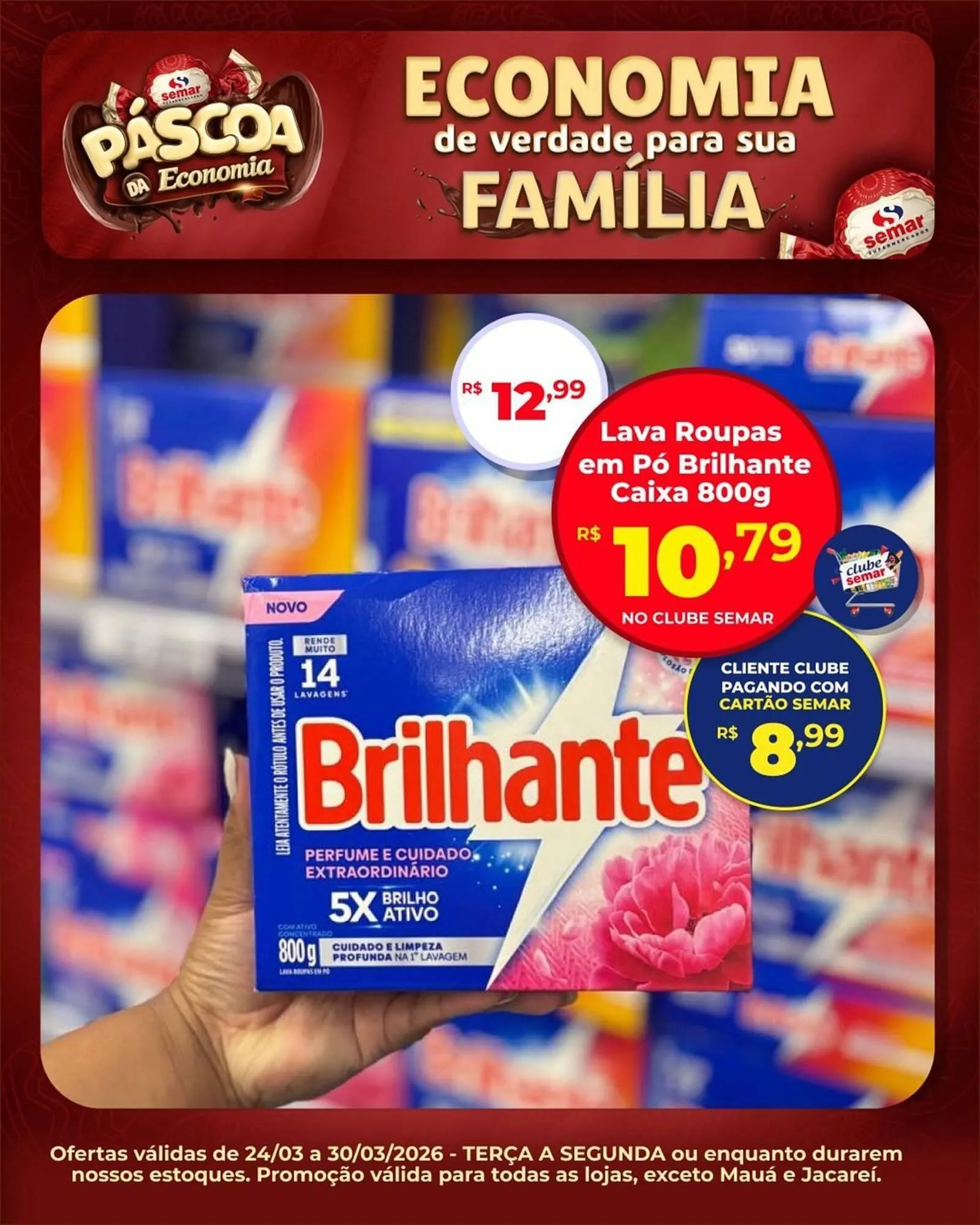 Encarte de Folheto Semar Supermercado 25 de março até 30 de março 2026 - Pagina 9