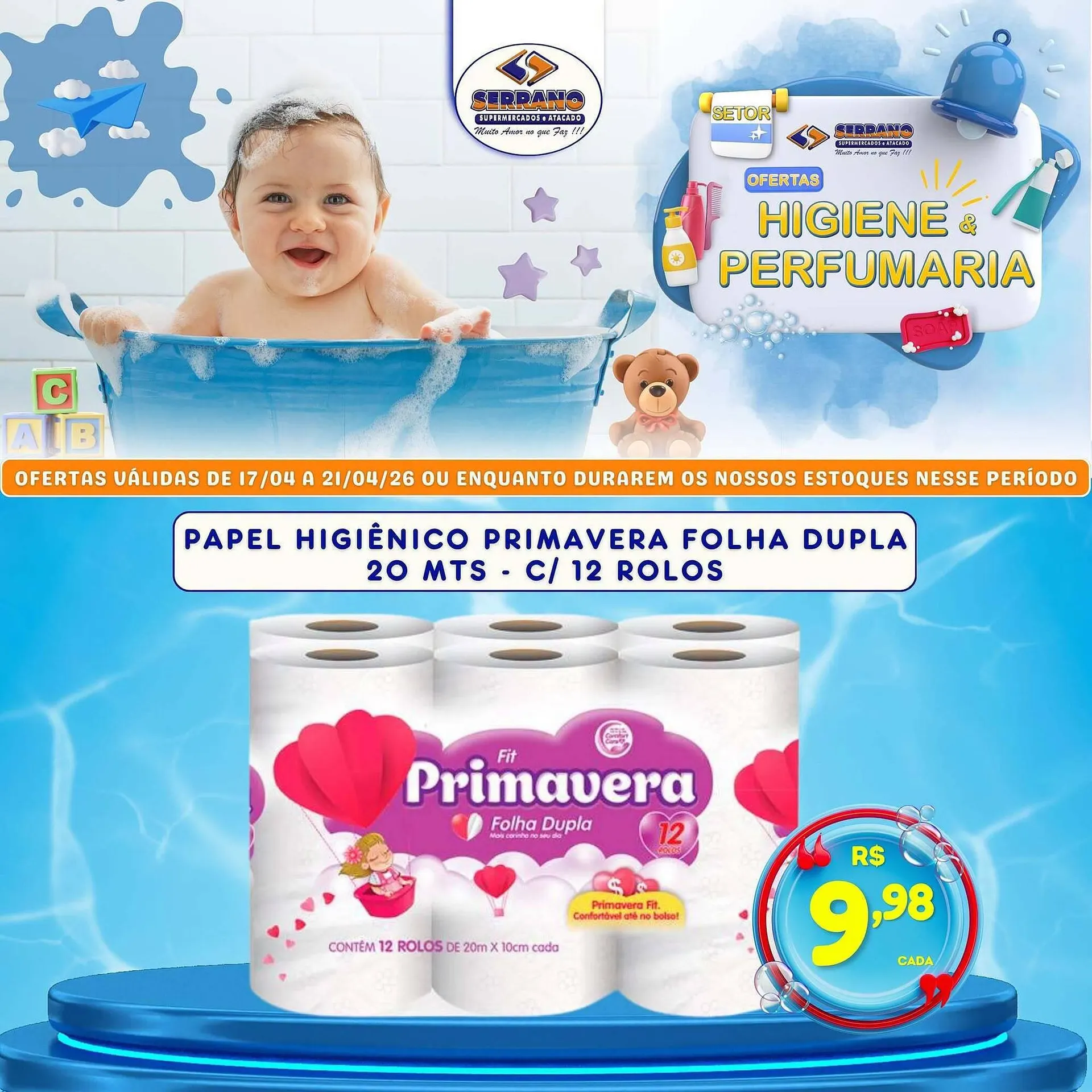 Encarte de Catálogo Serrano Supermercado 20 de abril até 21 de abril 2026 - Pagina 2