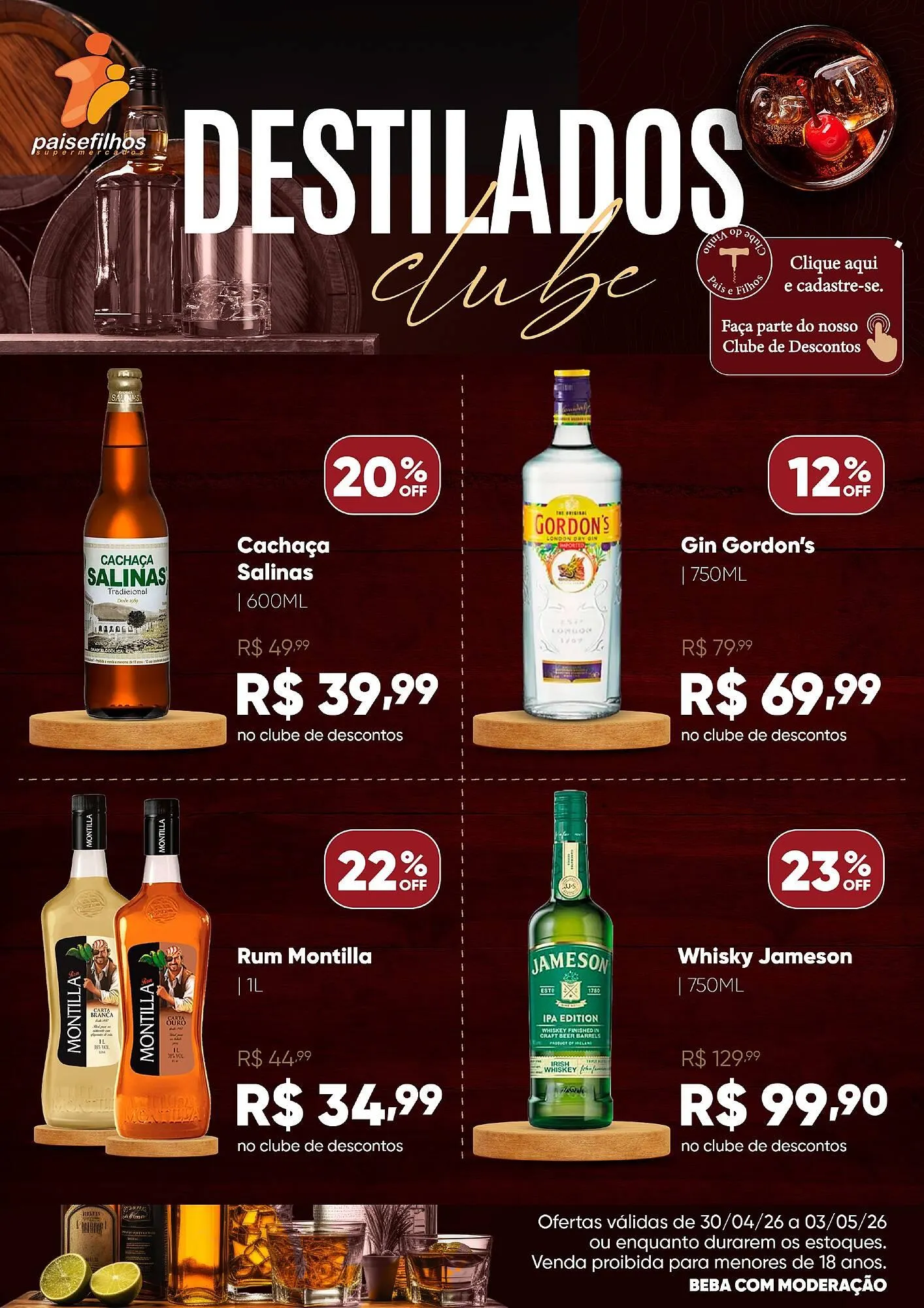 Encarte de Catálogo Pais e Filhos Supermercados 1 de maio até 3 de maio 2026 - Pagina 4