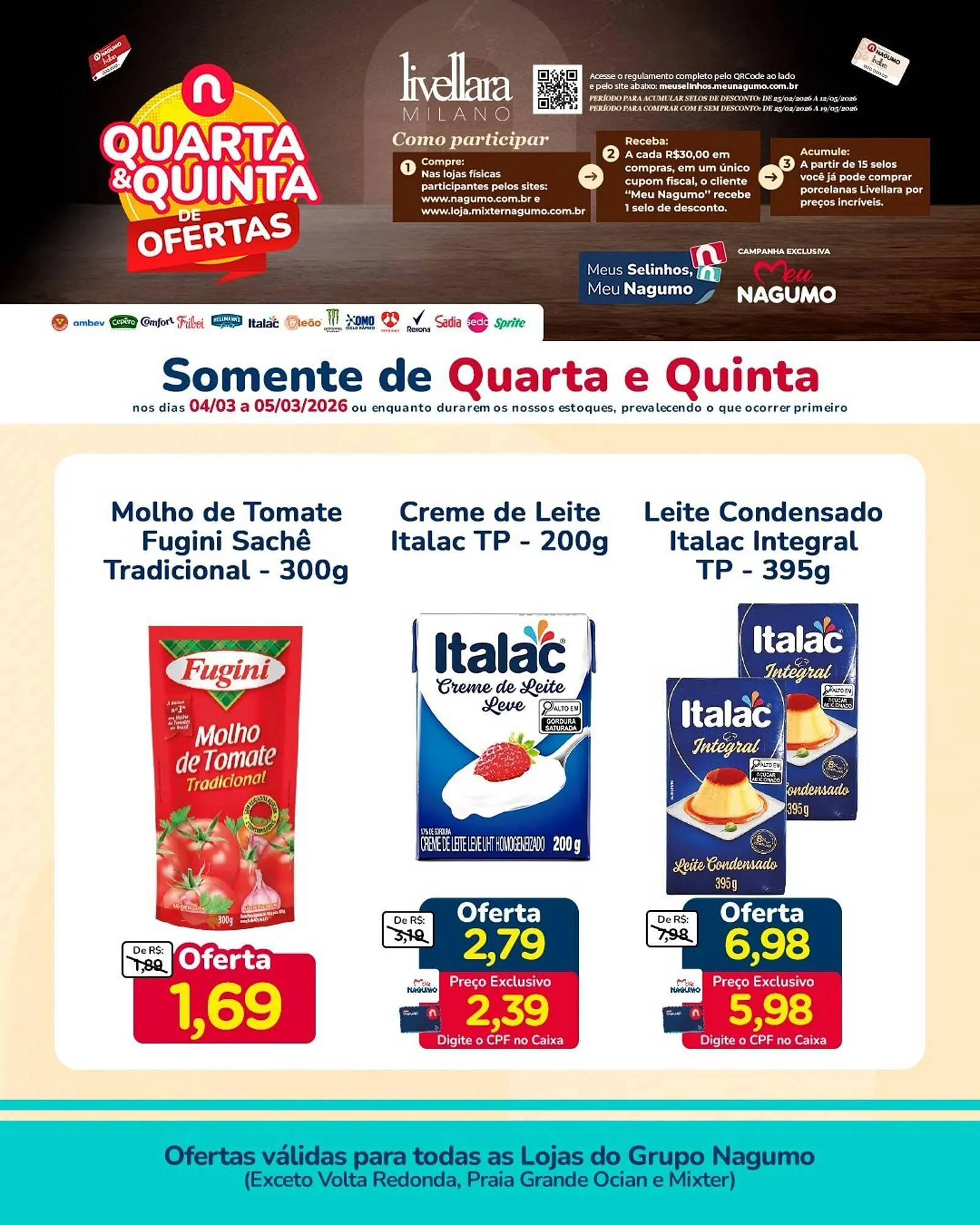 Encarte de Folheto Nagumo 4 de março até 5 de março 2026 - Pagina 1
