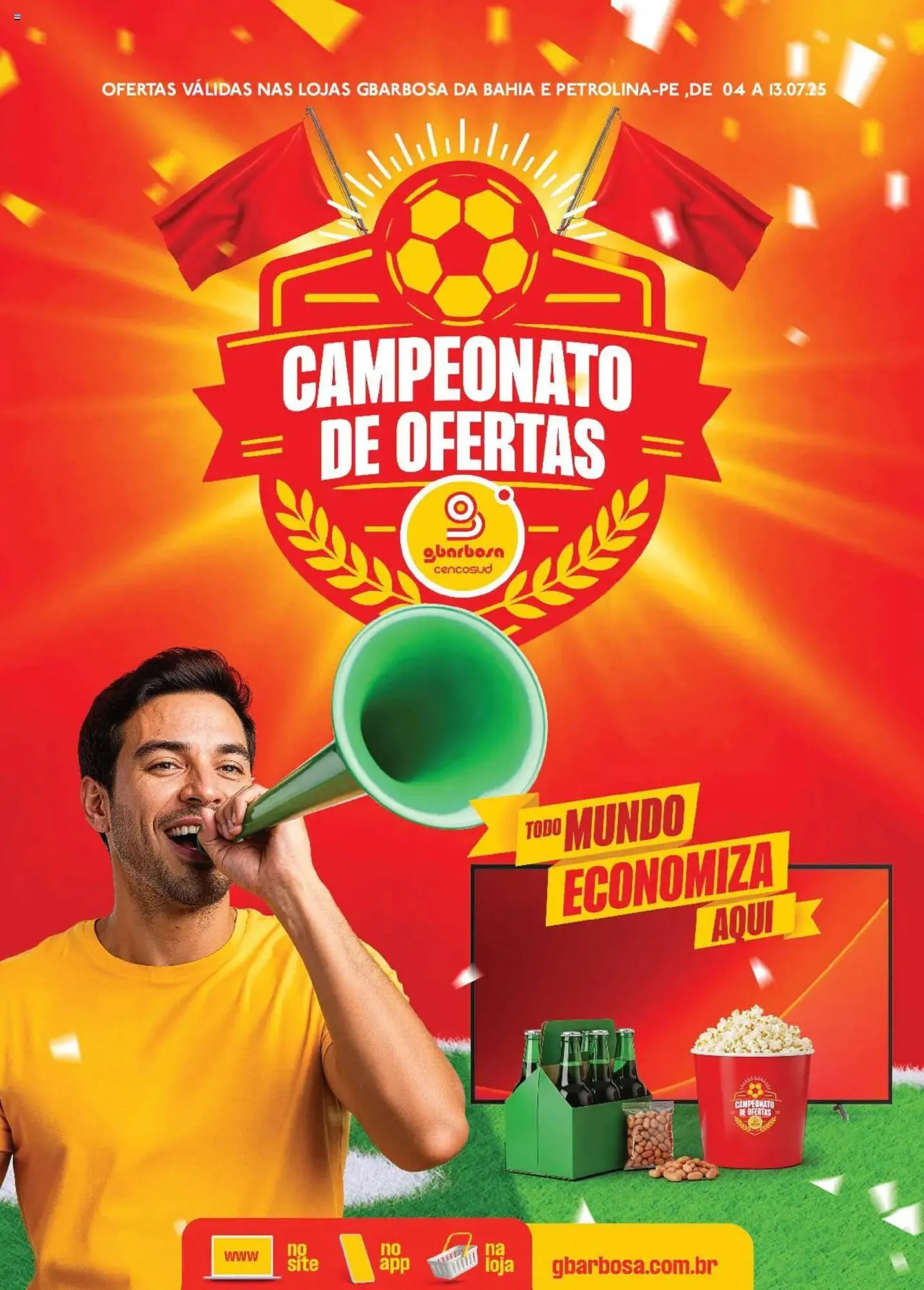 Encarte de Catálogo GBarbosa 4 de julho até 13 de julho 2025 - Pagina 1
