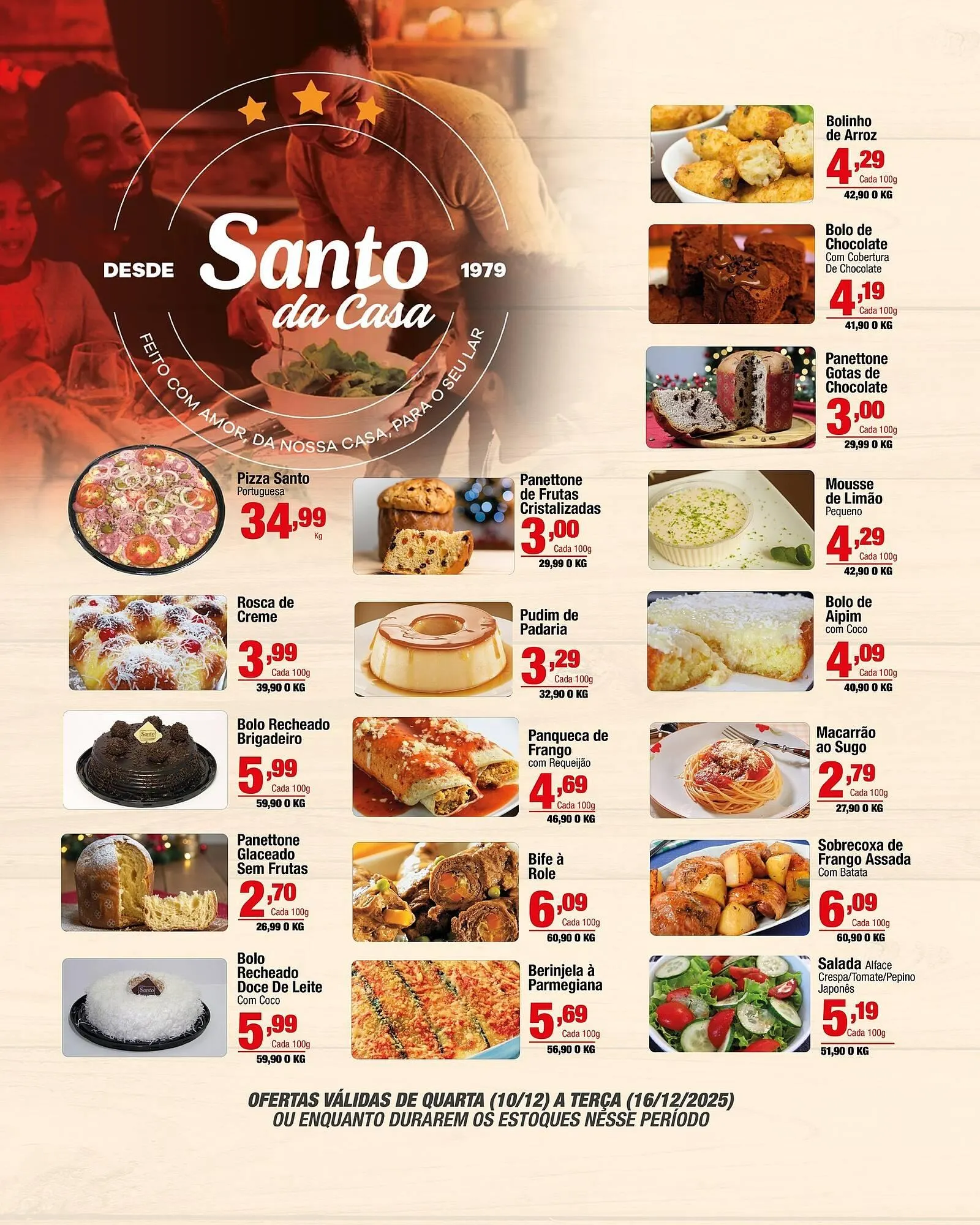 Encarte de Catálogo Santo Supermercados 10 de dezembro até 16 de dezembro 2025 - Pagina 4
