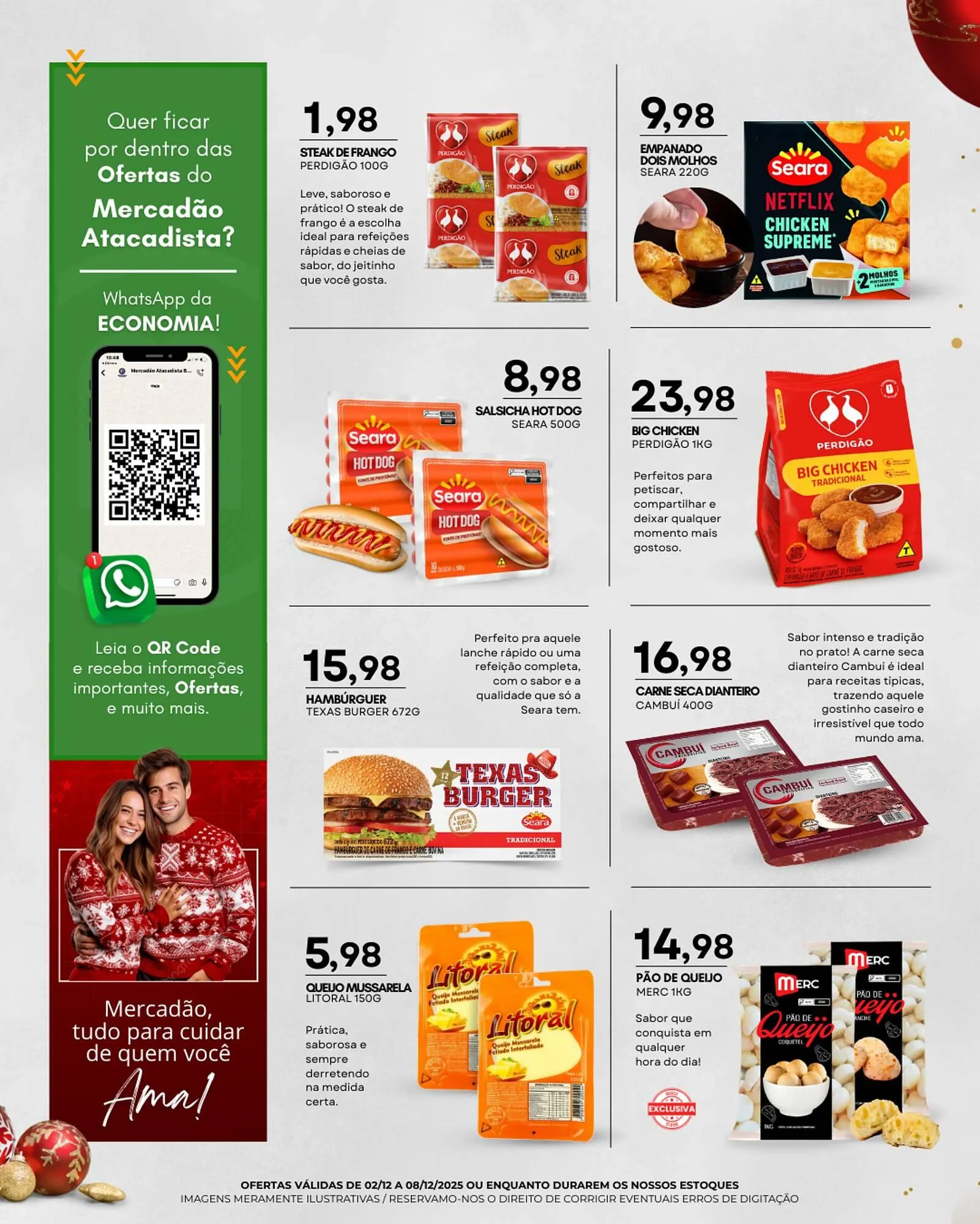 Encarte de Folheto Mercadão Atacadista 2 de dezembro até 8 de dezembro 2025 - Pagina 9