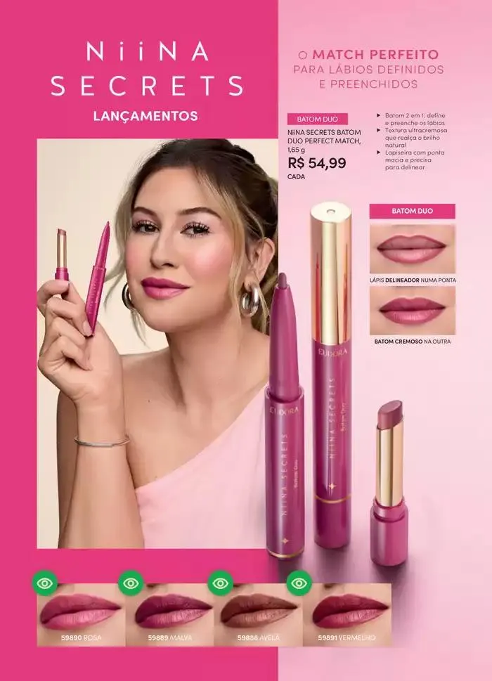 Encarte de Eudora Ciclo 05 12 de março até 12 de abril 2025 - Pagina 68