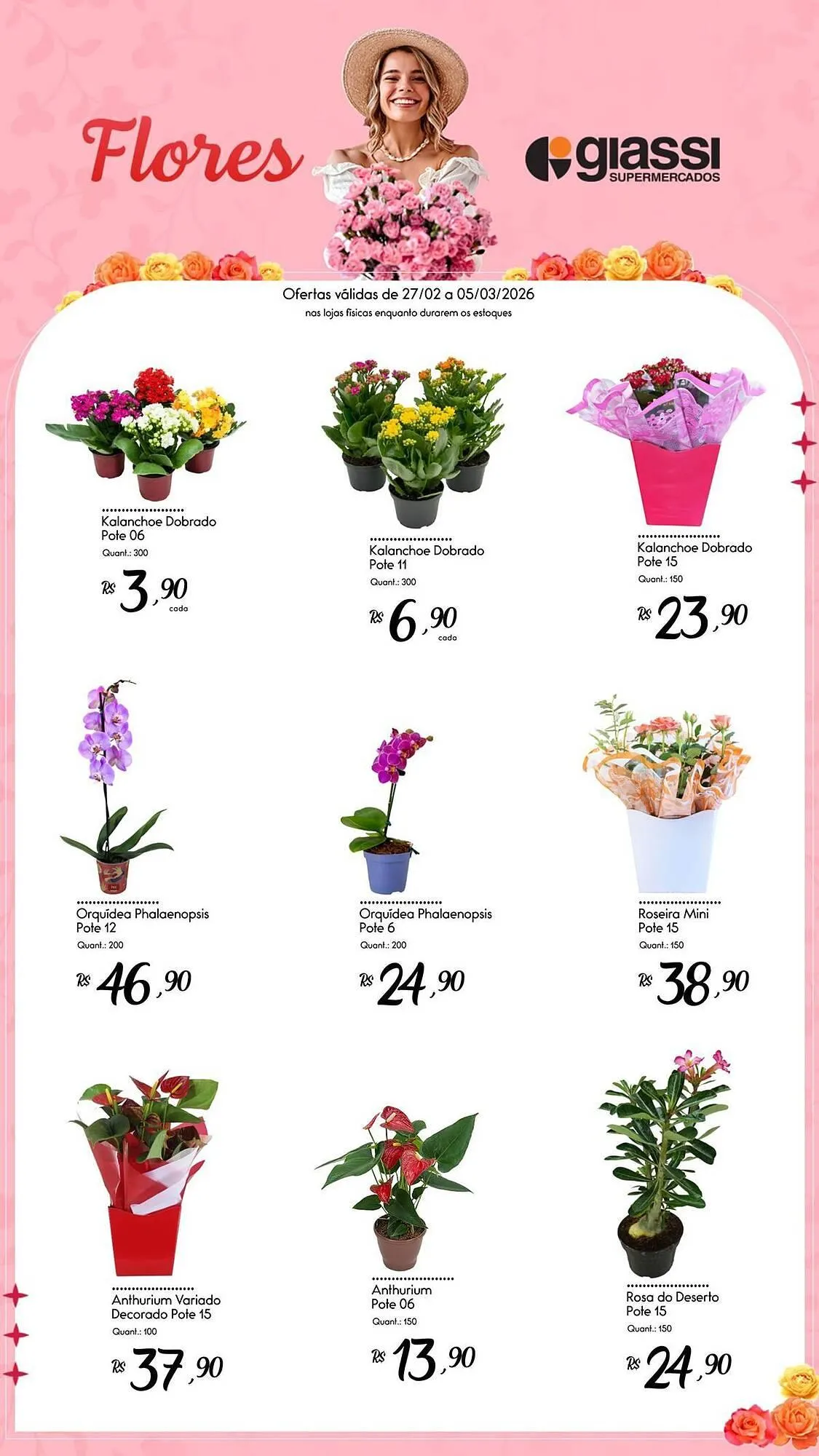 Encarte de Encarte Giassi Supermercados 27 de fevereiro até 5 de março 2026 - Pagina 1