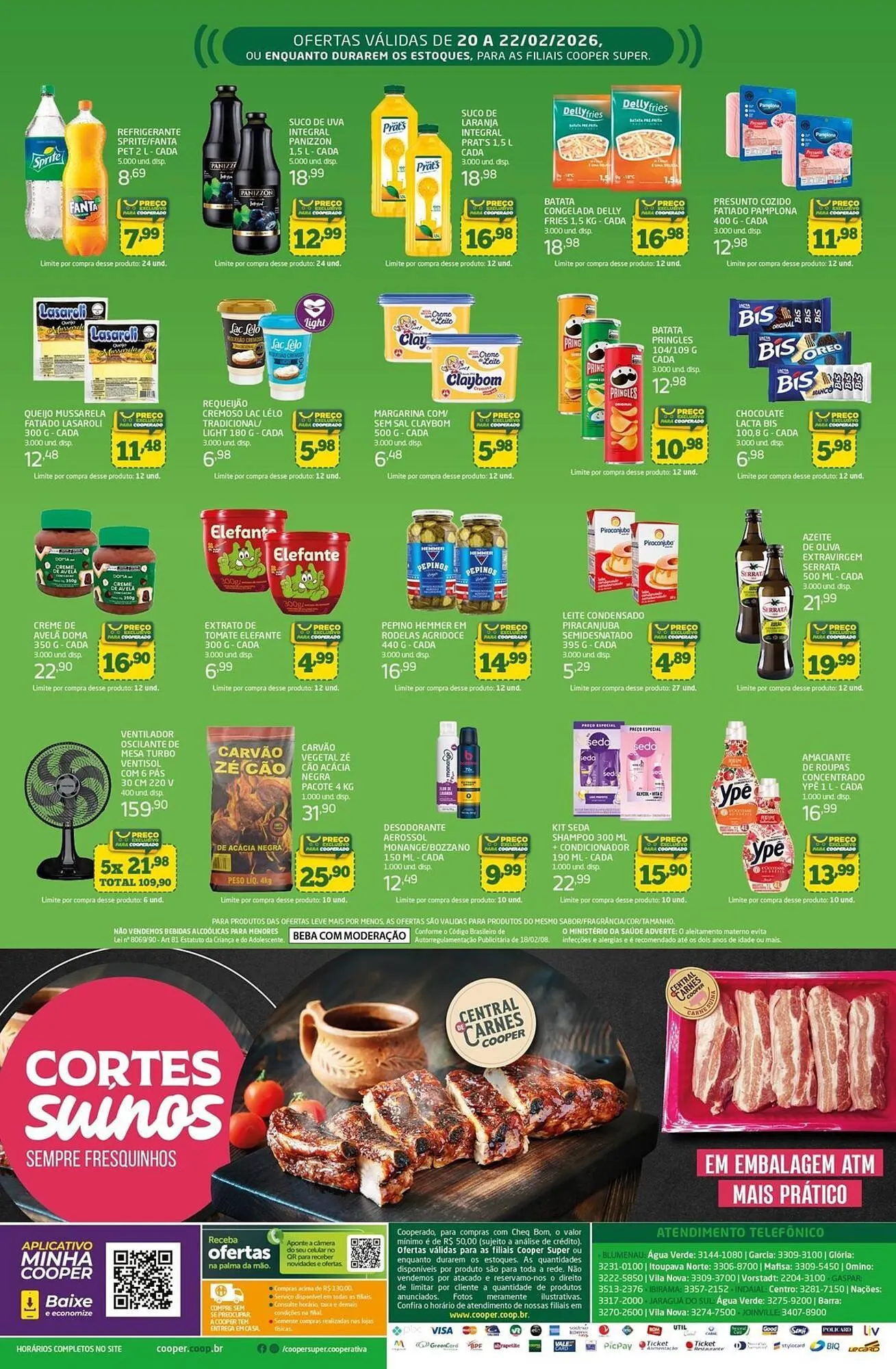 Encarte de Tabloide Cooper 20 de fevereiro até 22 de fevereiro 2026 - Pagina 2