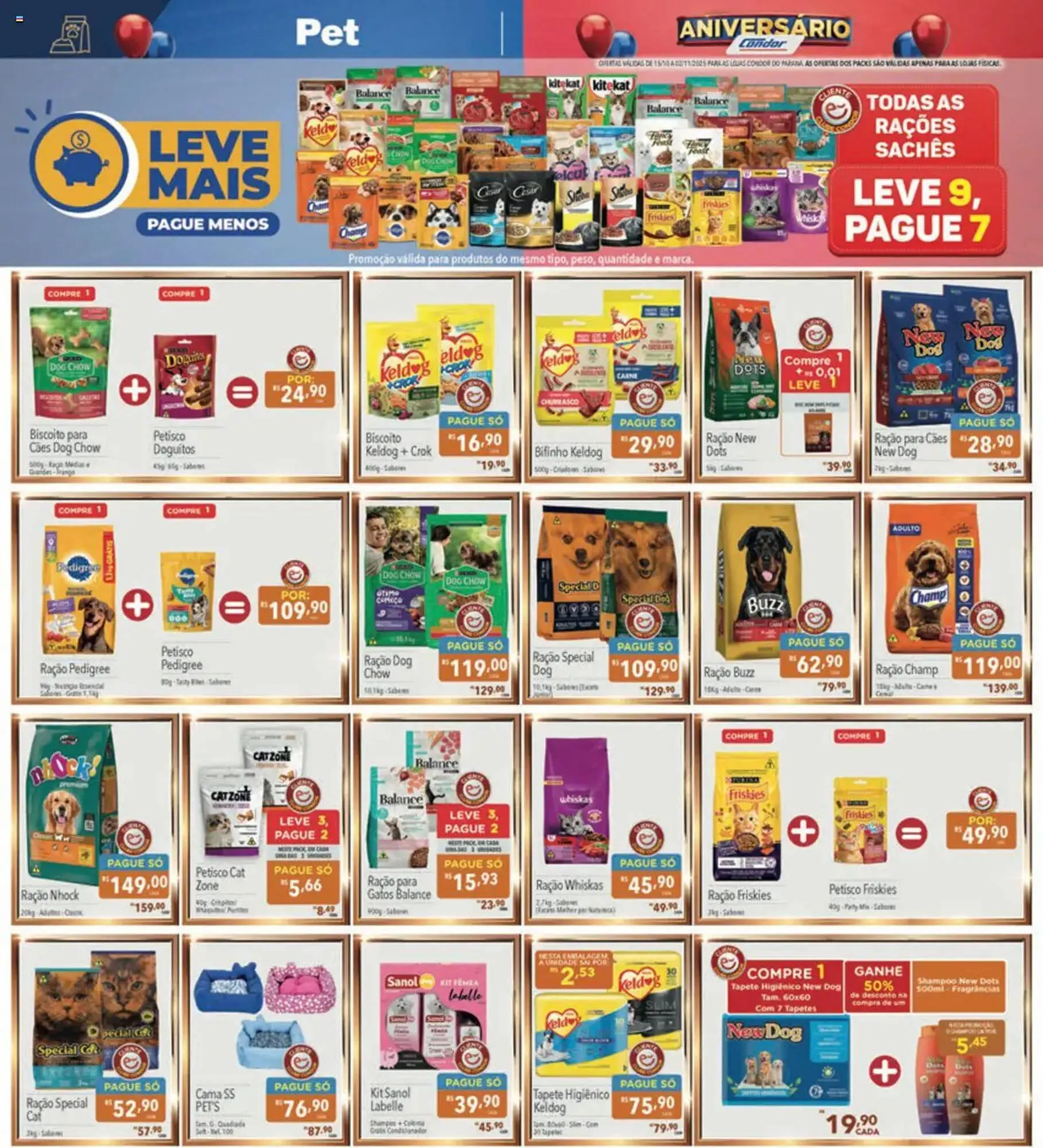 Encarte de Catálogo Supermercados Condor 15 de outubro até 3 de novembro 2025 - Pagina 30