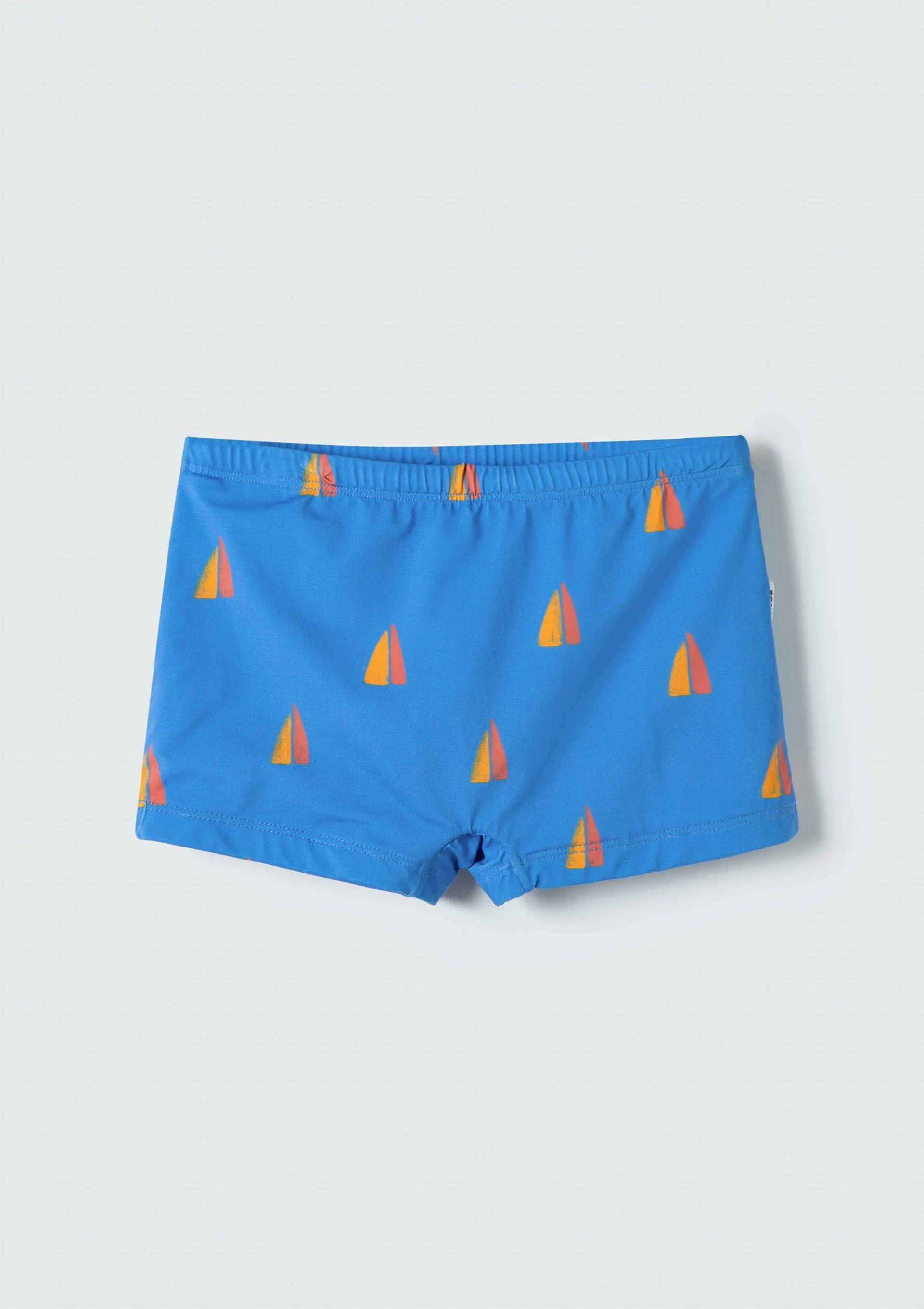 Sunga Infantil Boxer Com Estampa - Azul
