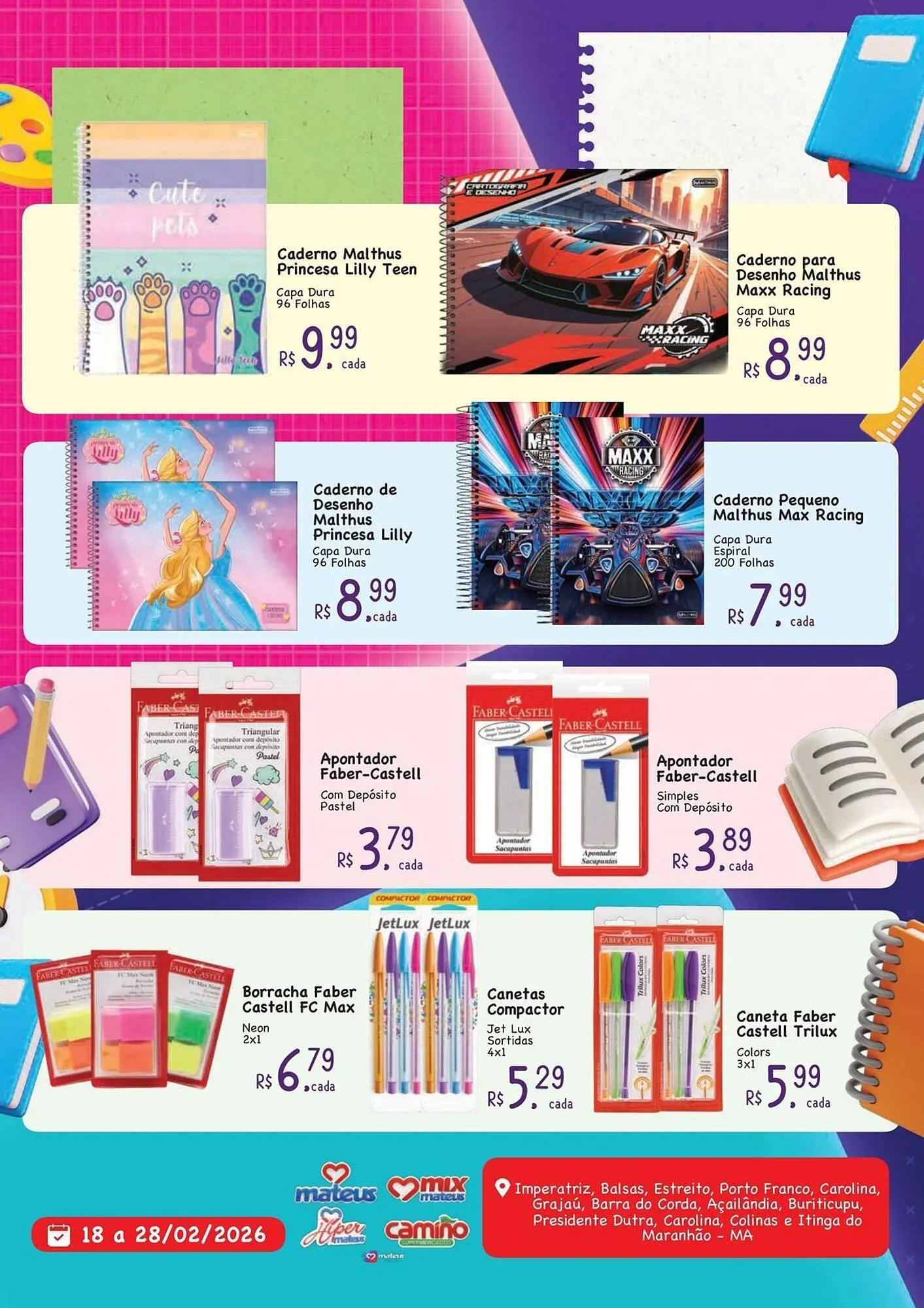 Encarte de Catálogo Supermercados Mateus 18 de fevereiro até 28 de fevereiro 2026 - Pagina 3