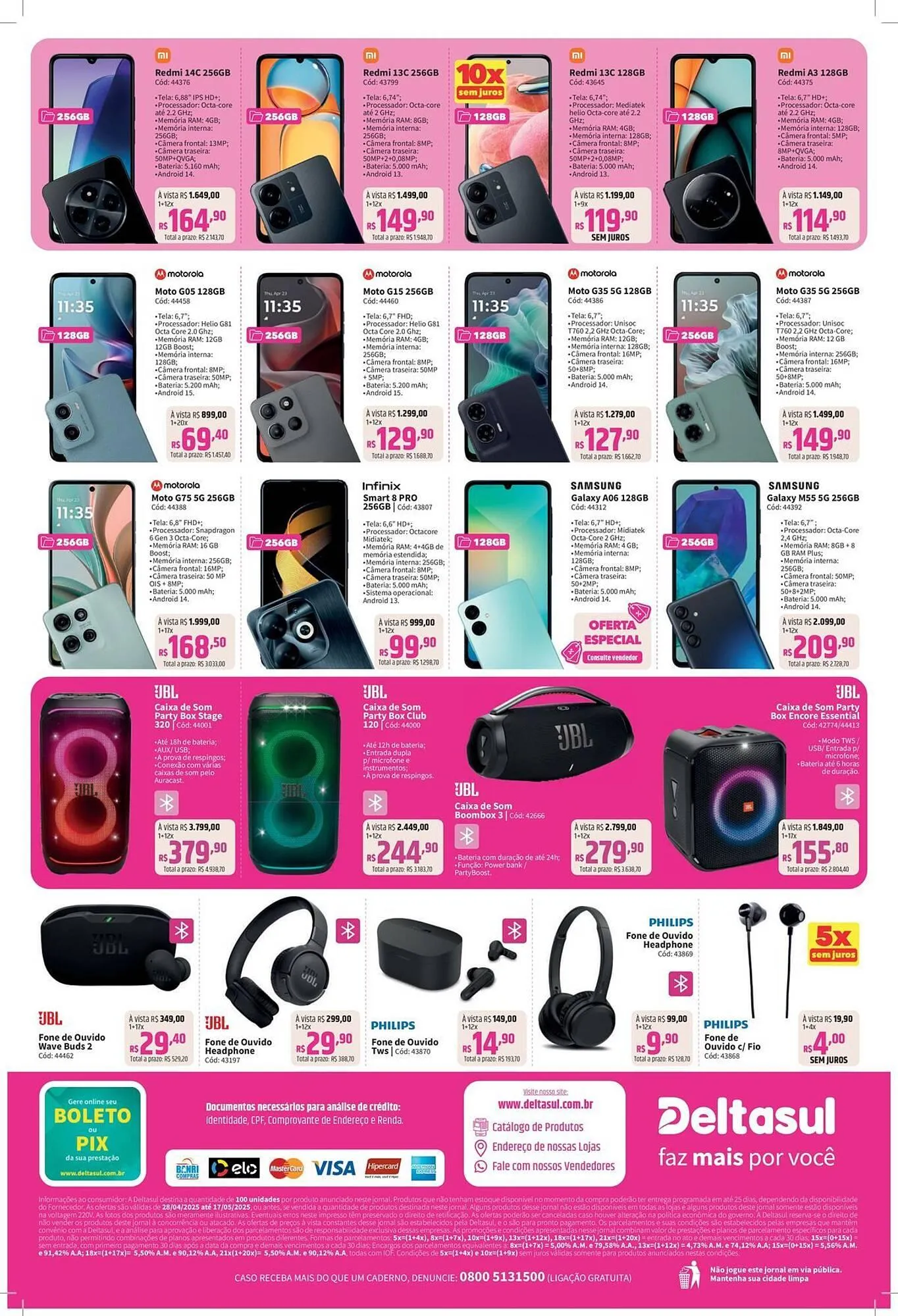 Encarte de Catálogo Deltasul 2 de maio até 20 de maio 2025 - Pagina 16