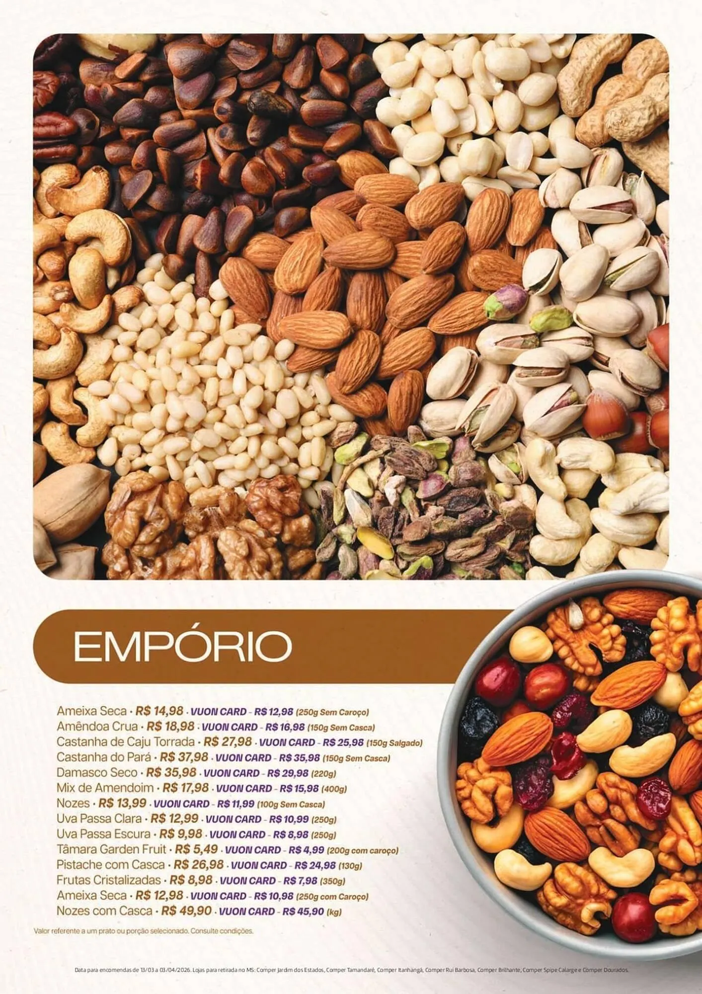 Encarte de Folheto Comper 16 de março até 5 de abril 2026 - Pagina 9