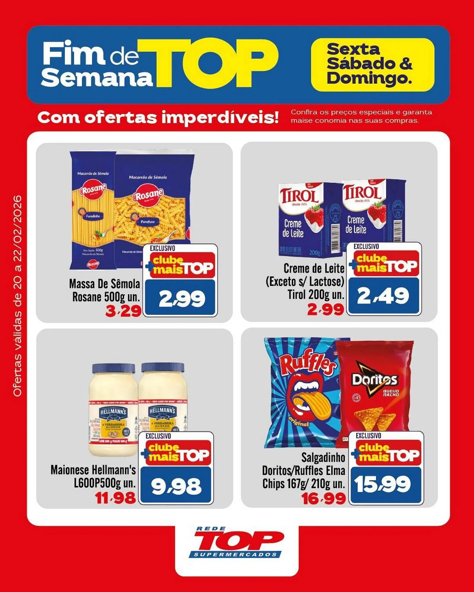 Encarte de Encarte Rede Top 19 de fevereiro até 22 de fevereiro 2026 - Pagina 2
