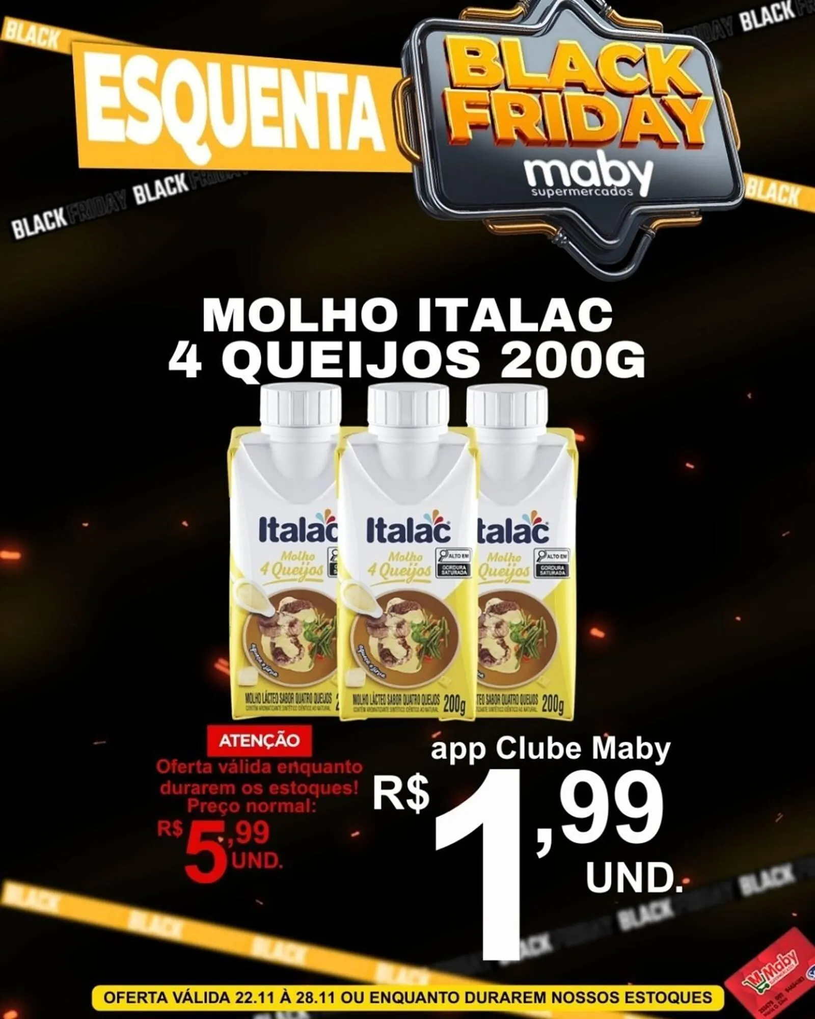 Encarte de Catálogo Maby Supermercados 22 de novembro até 28 de novembro 2025 - Pagina 3