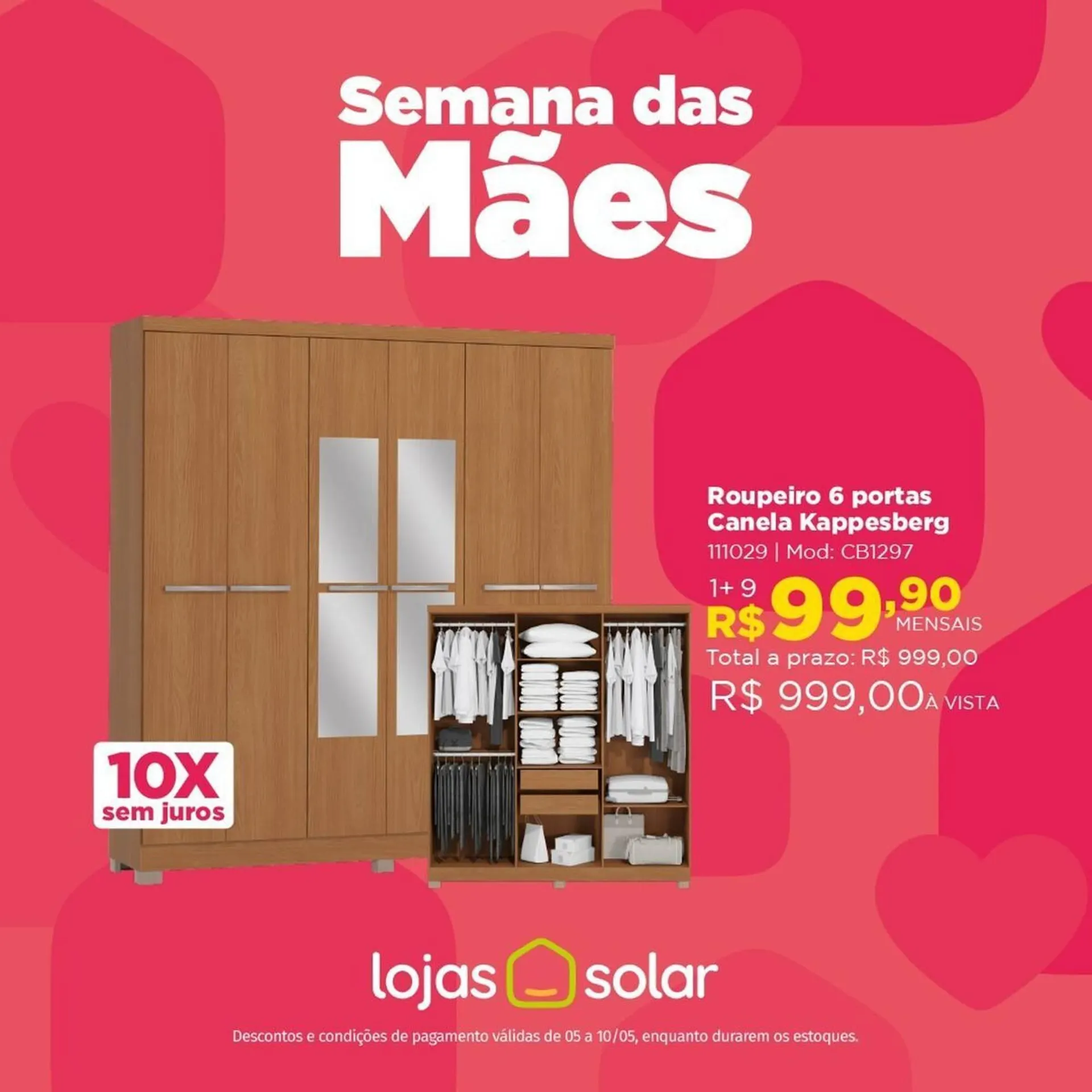 Encarte de Catálogo Lojas Solar 6 de maio até 10 de maio 2025 - Pagina 7