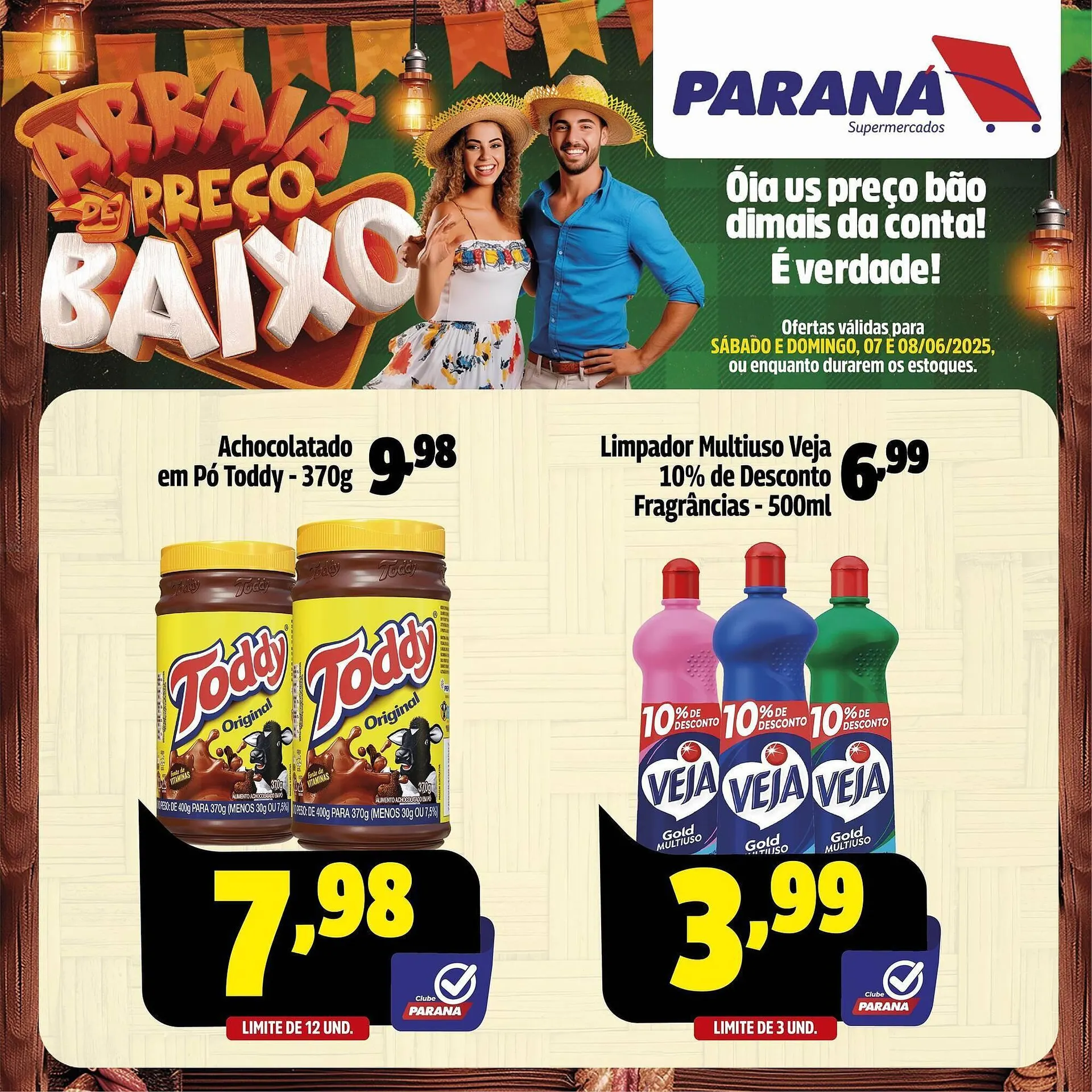 Encarte de Catálogo Supermercado Paraná 7 de junho até 8 de junho 2025 - Pagina 4