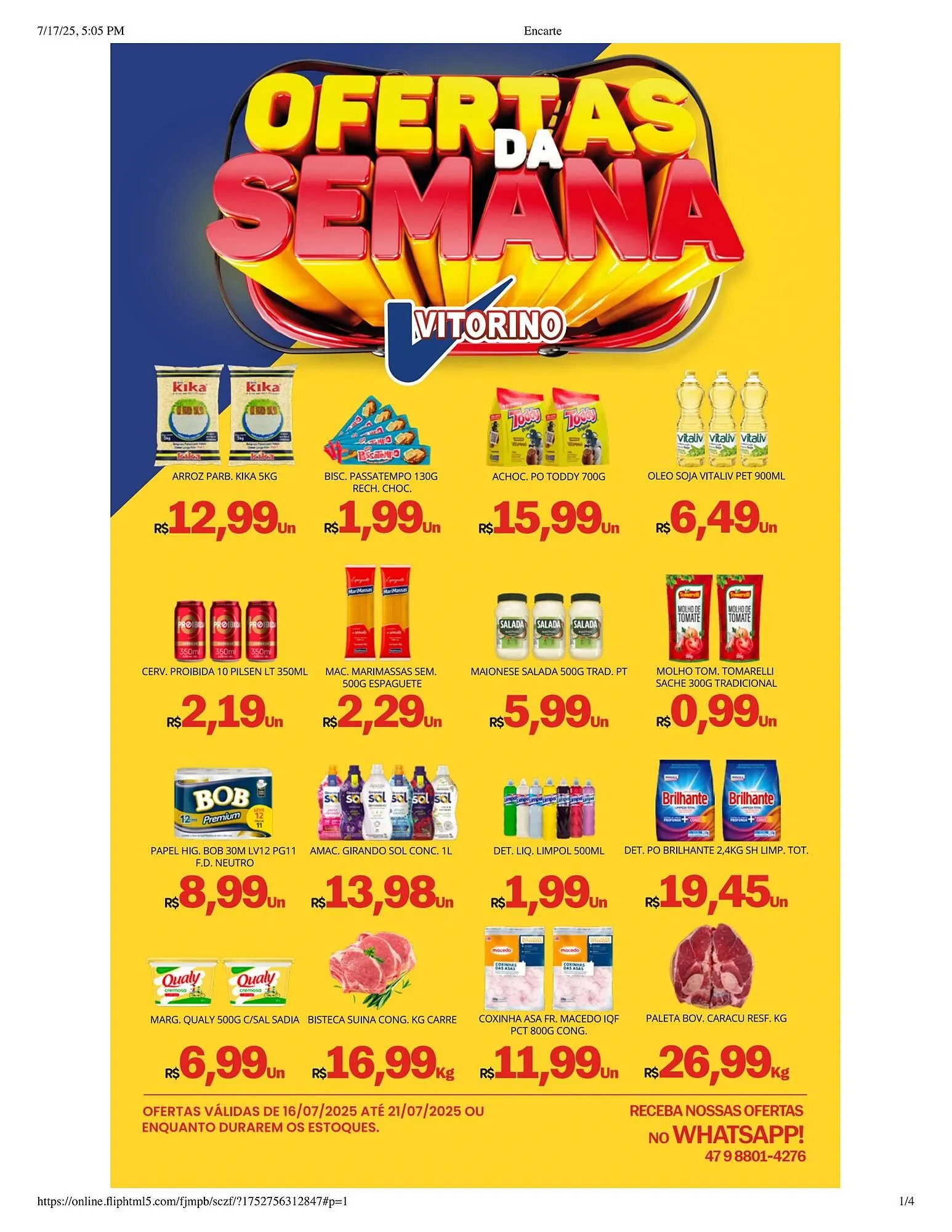 Catálogo Supermercado Vitorino - 1