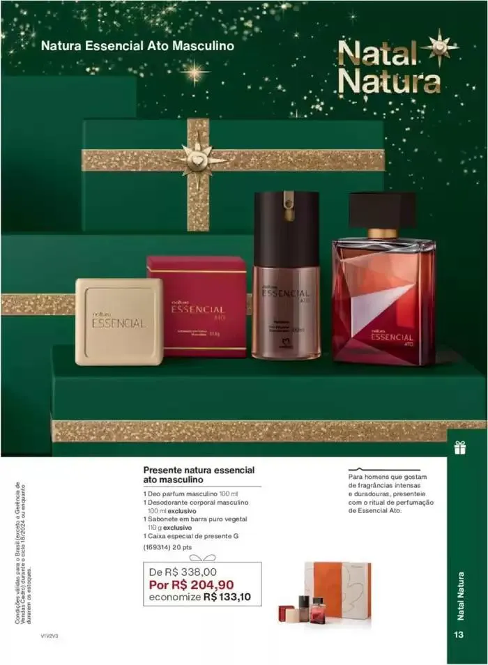 Encarte de Revista Natura Ciclo 18 11 de novembro até 31 de dezembro 2024 - Pagina 29