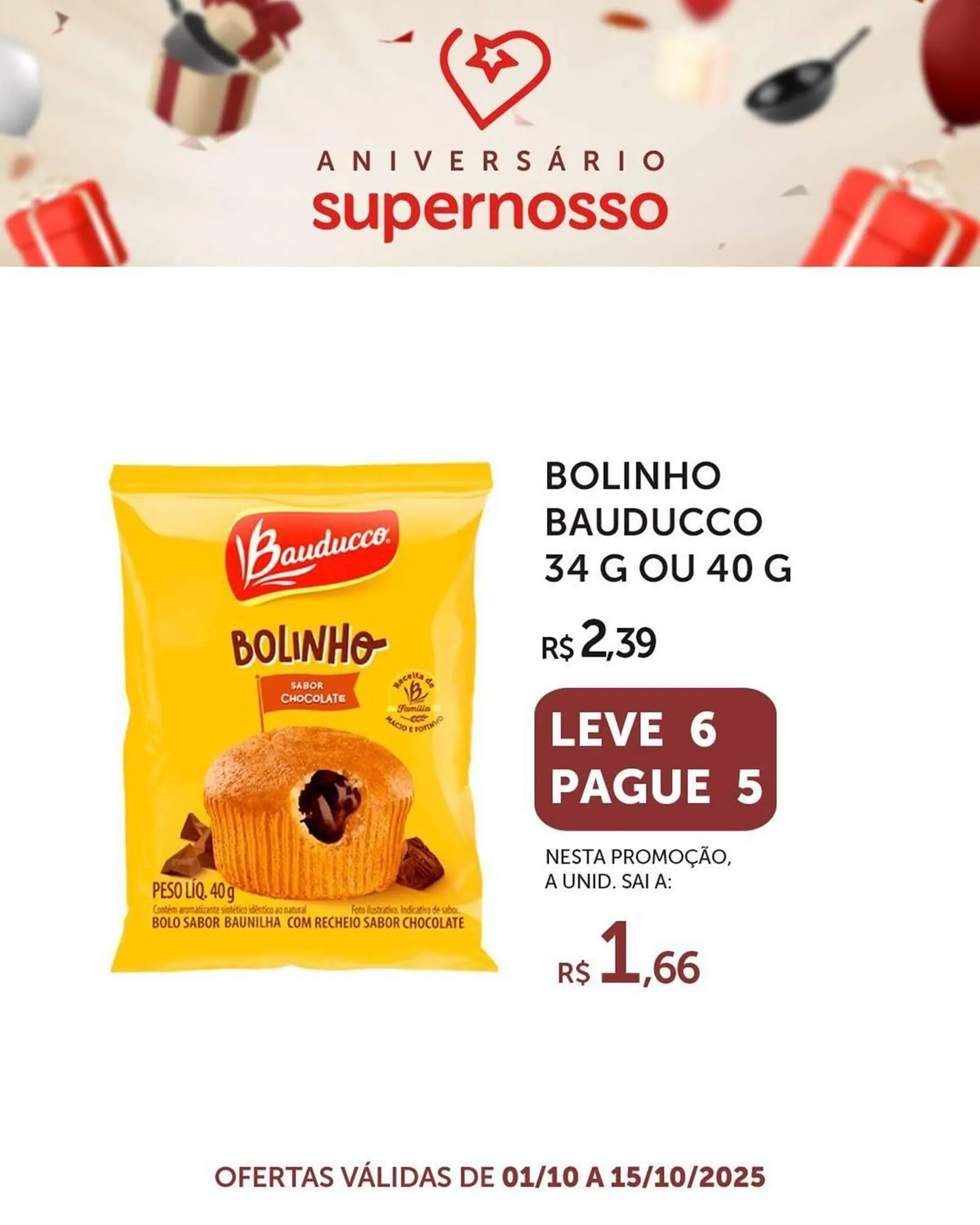 Encarte de Folheto Super Nosso 3 de outubro até 15 de outubro 2025 - Pagina 4