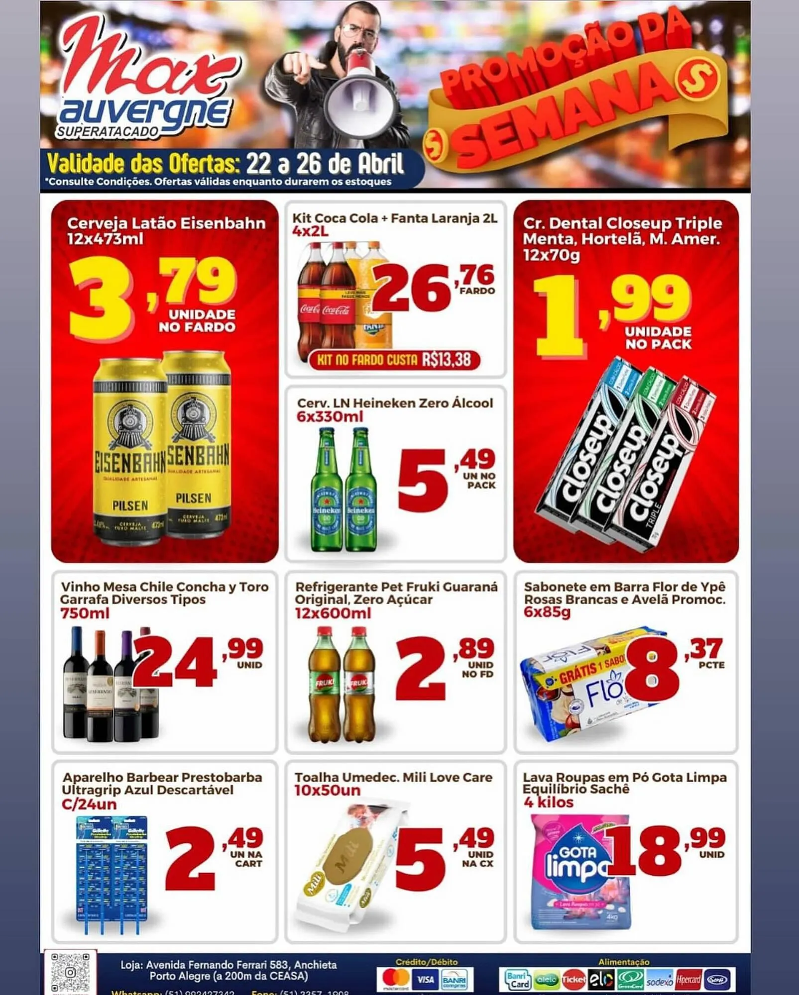 Encarte de Catálogo Max Auvergne Superatacado 25 de abril até 25 de abril 2024 - Pagina 3