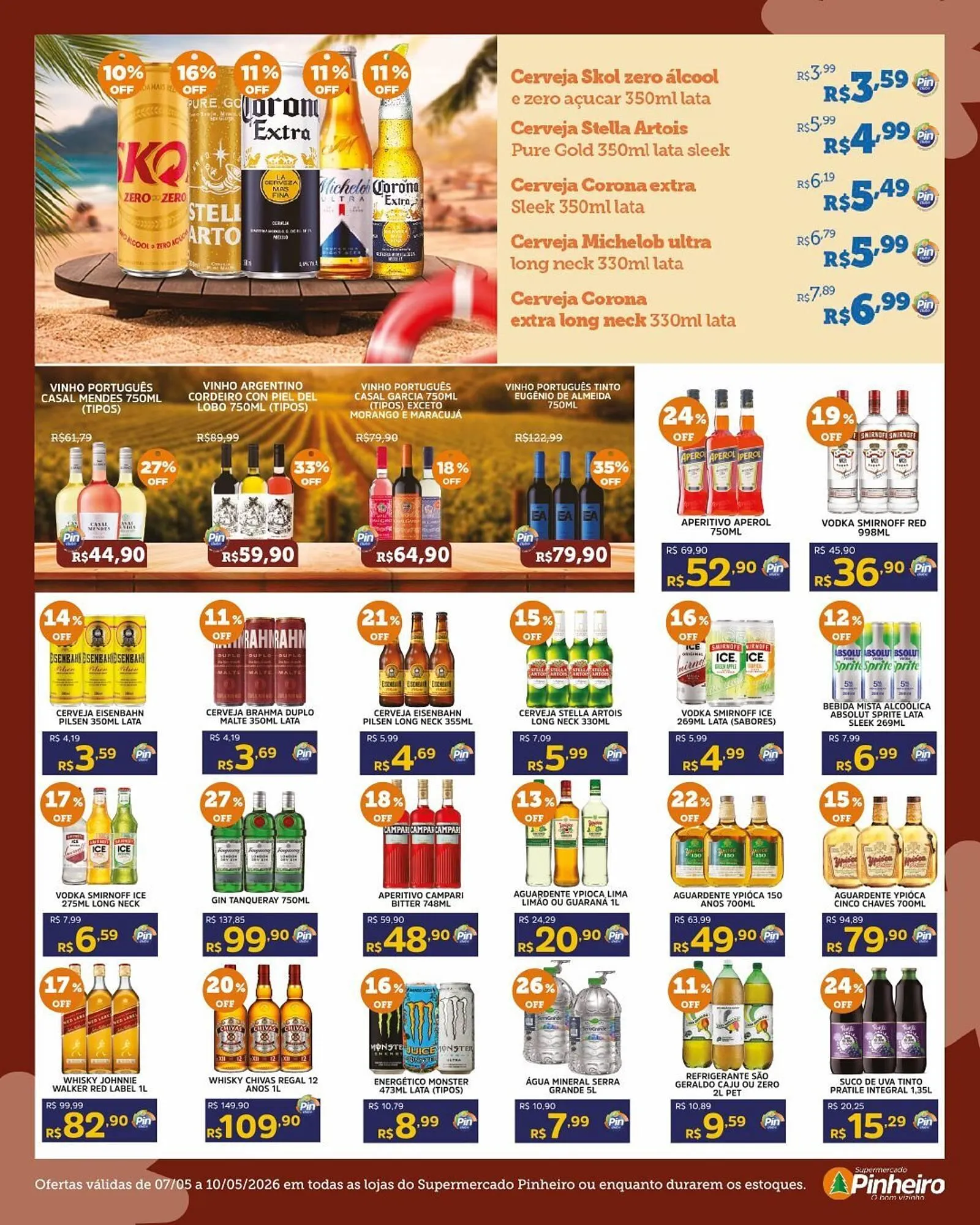 Encarte de Encarte Pinheiro Supermercado 7 de maio até 10 de maio 2026 - Pagina 3
