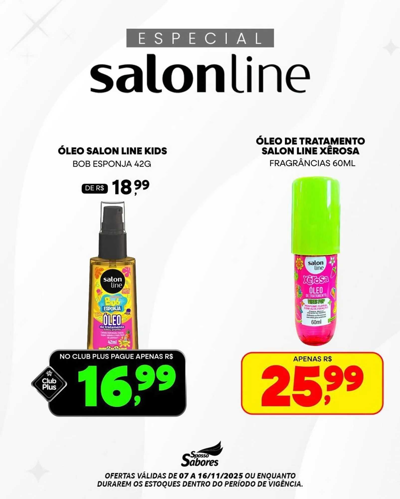 Encarte de Folheto Spasso Sabores 7 de novembro até 16 de novembro 2025 - Pagina 1