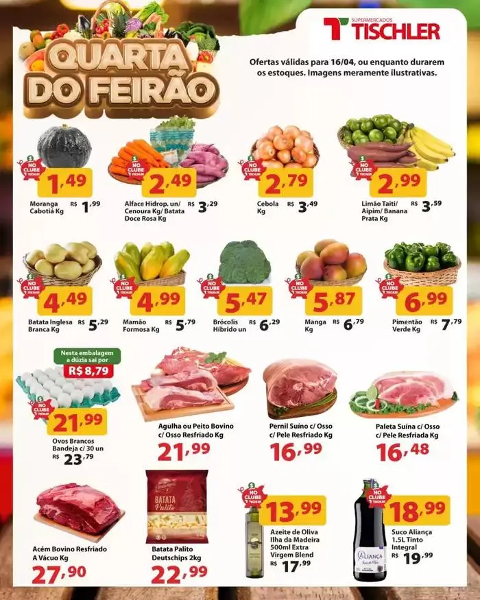 Encarte de Encarte Supermercados Tischler 16 de abril até 30 de abril 2025 - Pagina 7