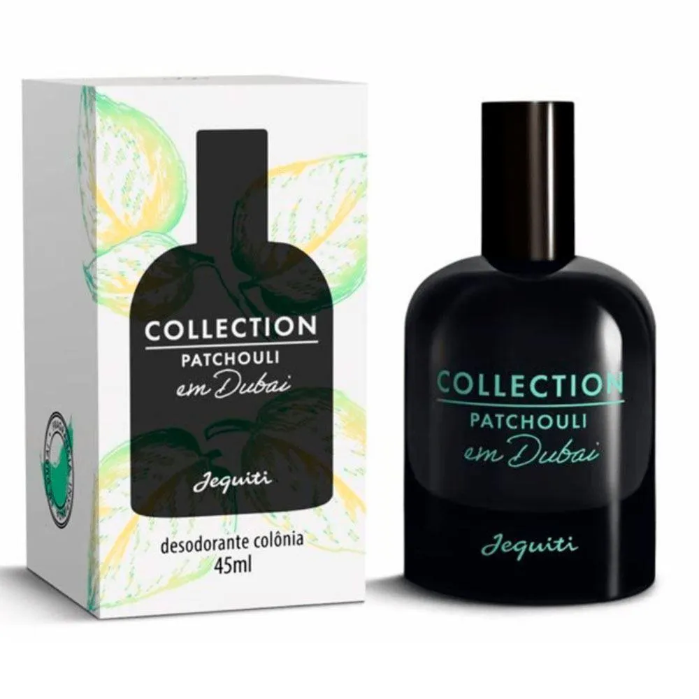 Deo Colônia Collection Patchouli em Dubai Jequiti - 45ml