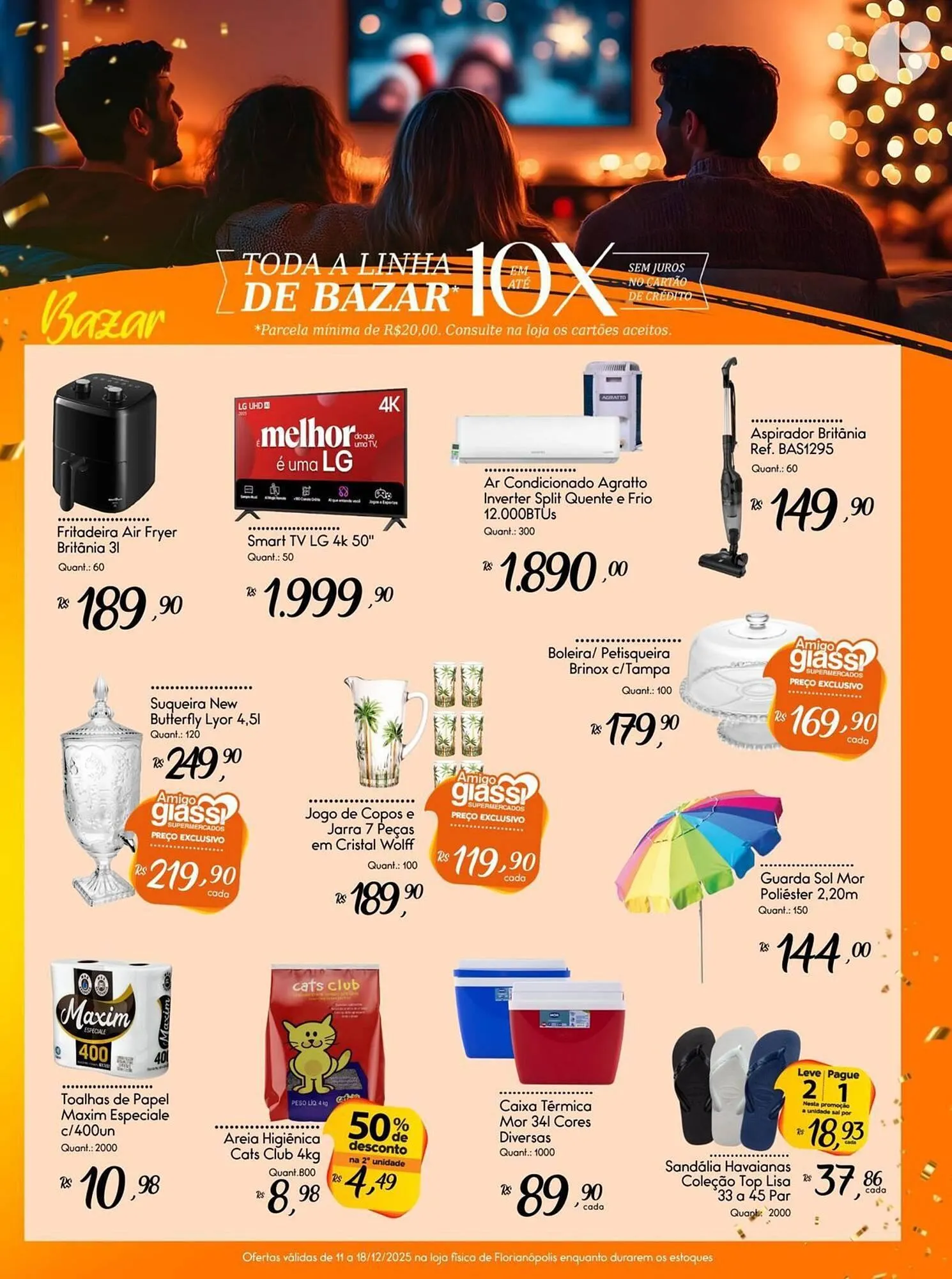 Encarte de Encarte Giassi Supermercados 11 de dezembro até 18 de dezembro 2025 - Pagina 13