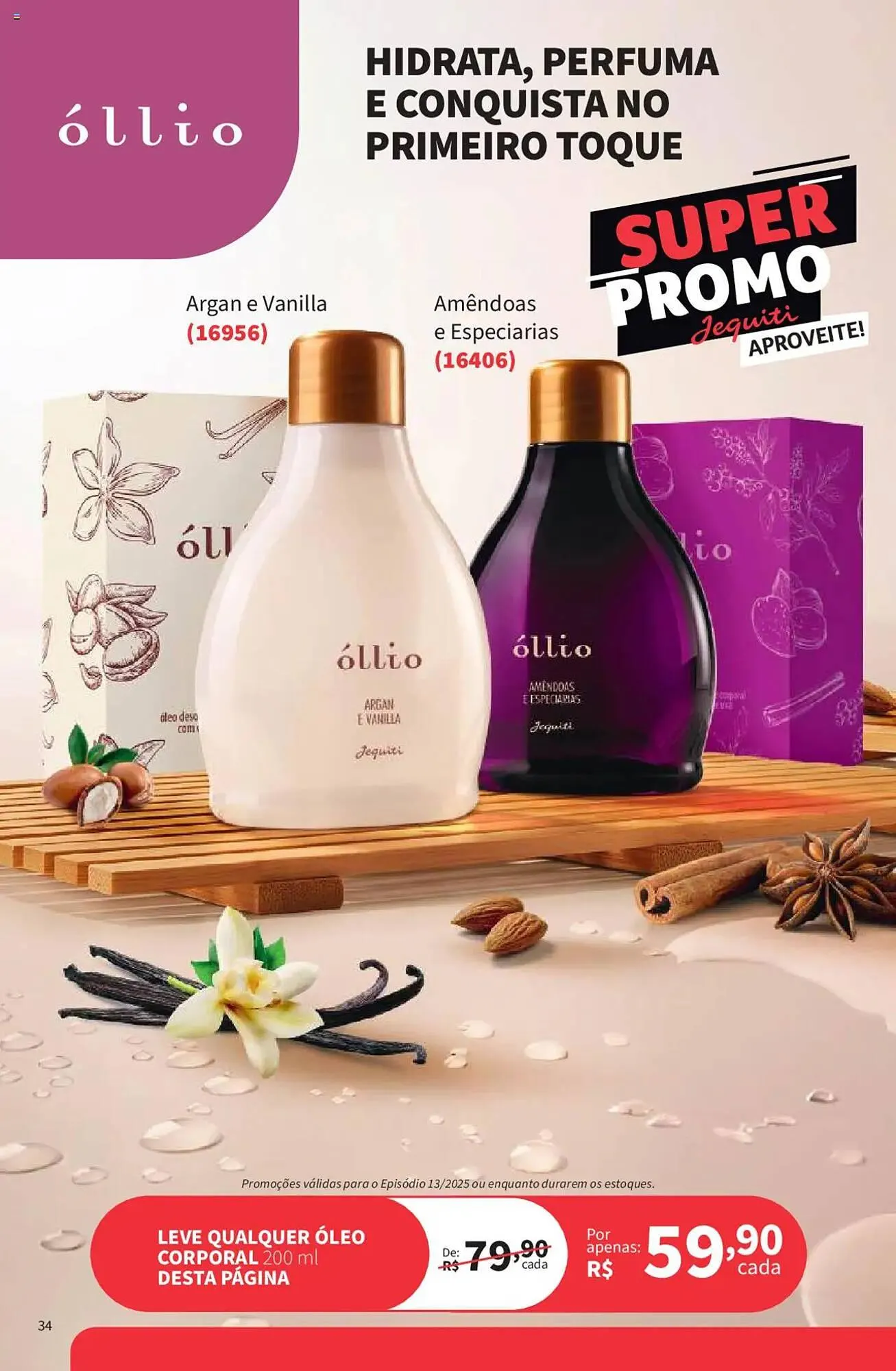 Encarte de Catálogo Jequiti 19 de setembro até 10 de outubro 2025 - Pagina 34