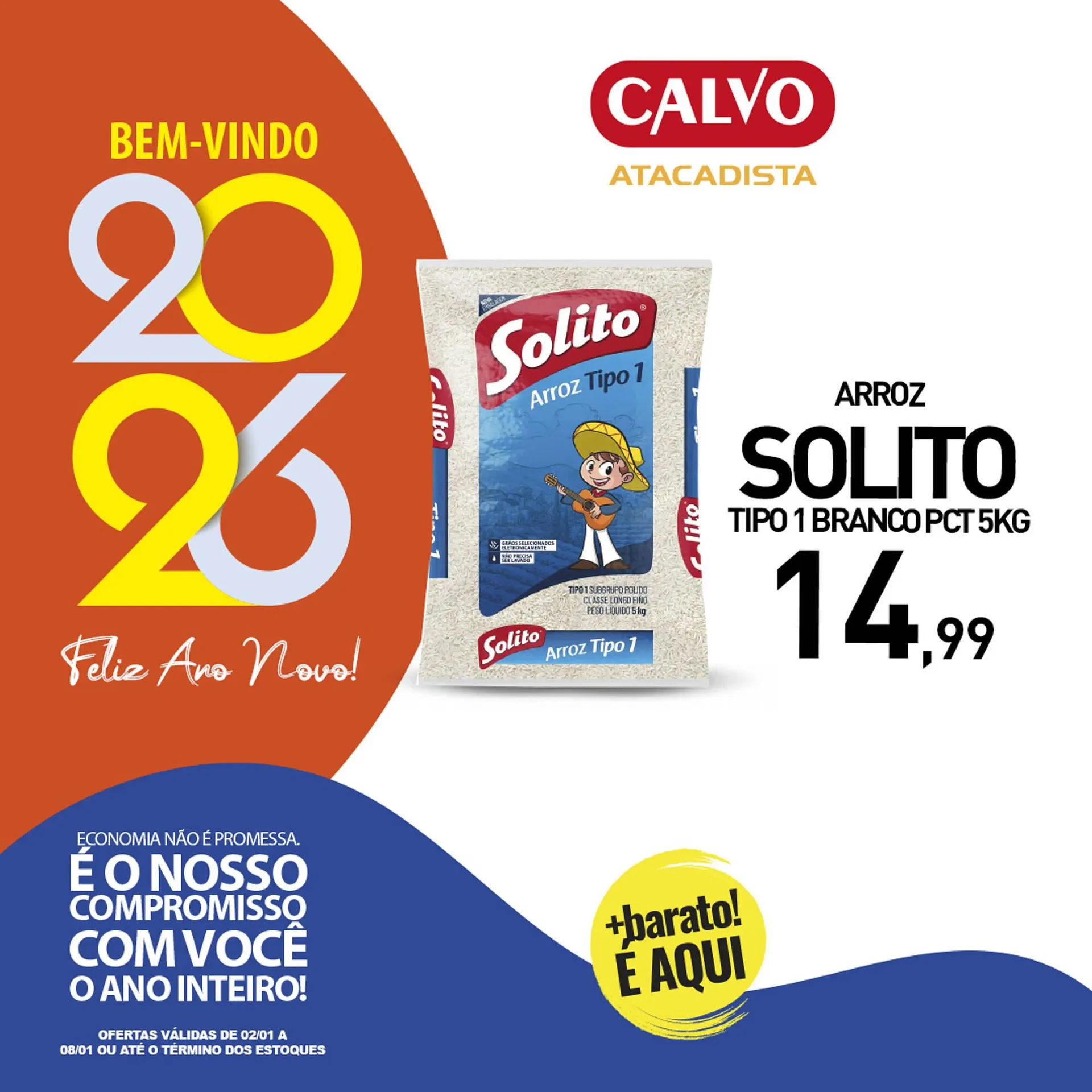 Encarte de Folheto Calvo Atacadista 2 de janeiro até 8 de janeiro 2026 - Pagina 4