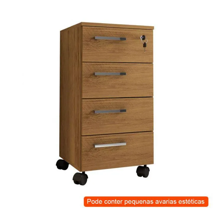 [OUTLET] Gaveteiro 4 GV Paris Freijó