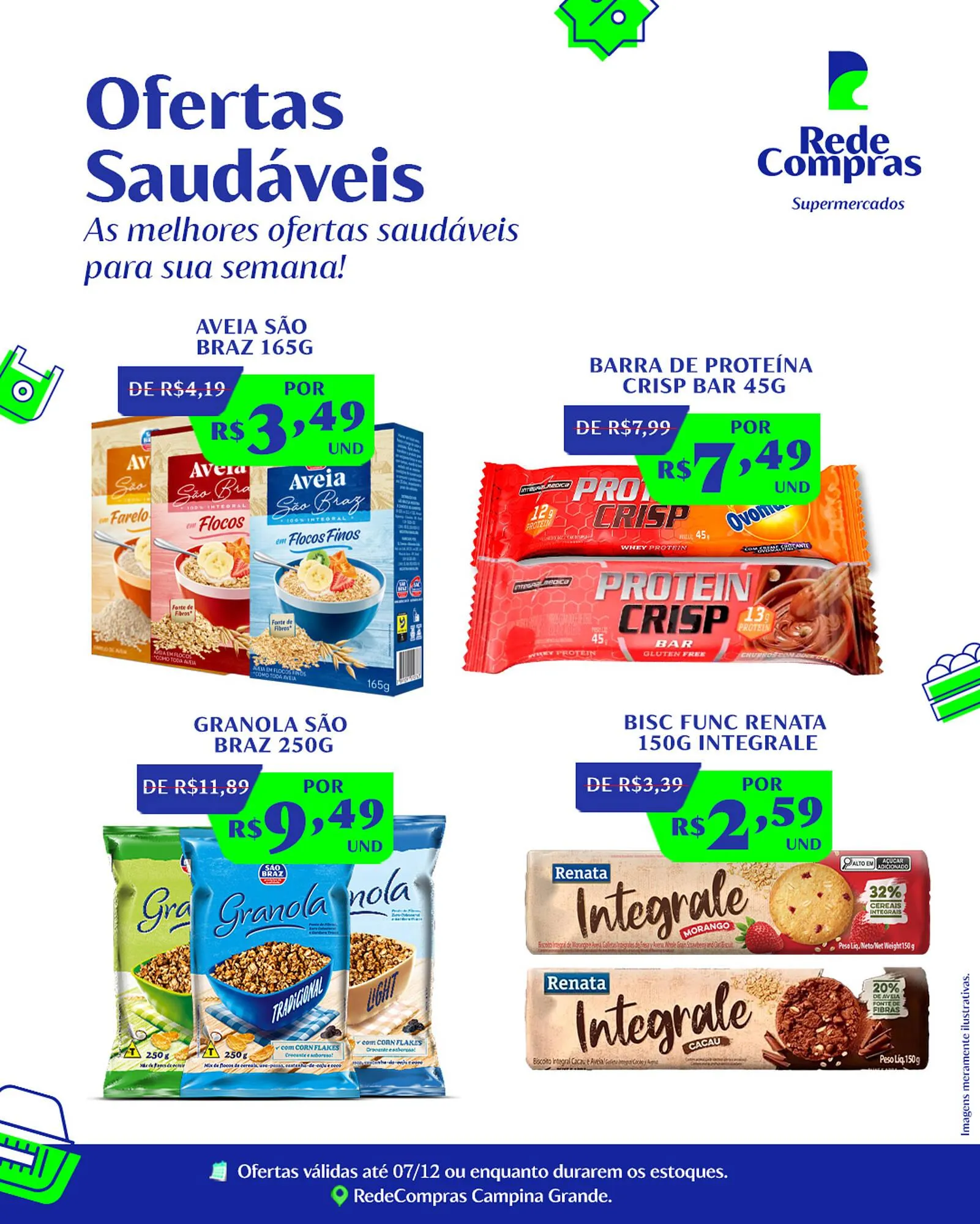 Encarte de Encarte Rede Compras 4 de dezembro até 7 de dezembro 2025 - Pagina 1